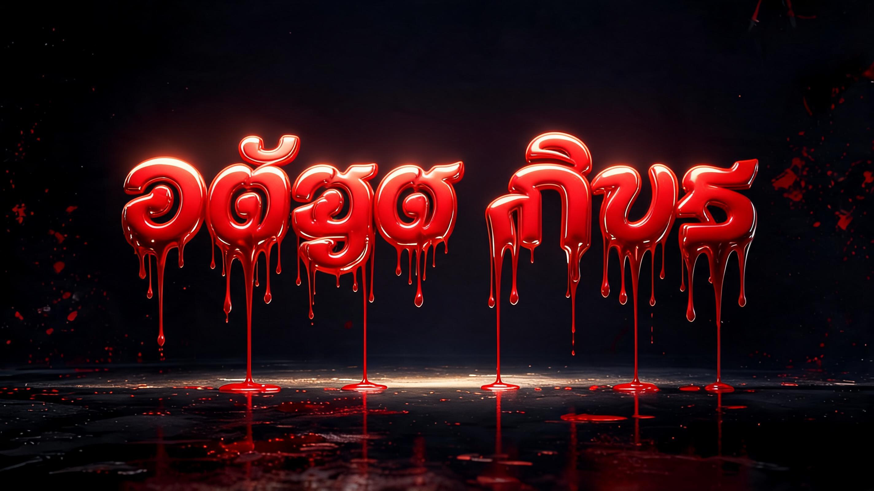 "" — Drip Font | AI Text Effect Generator
