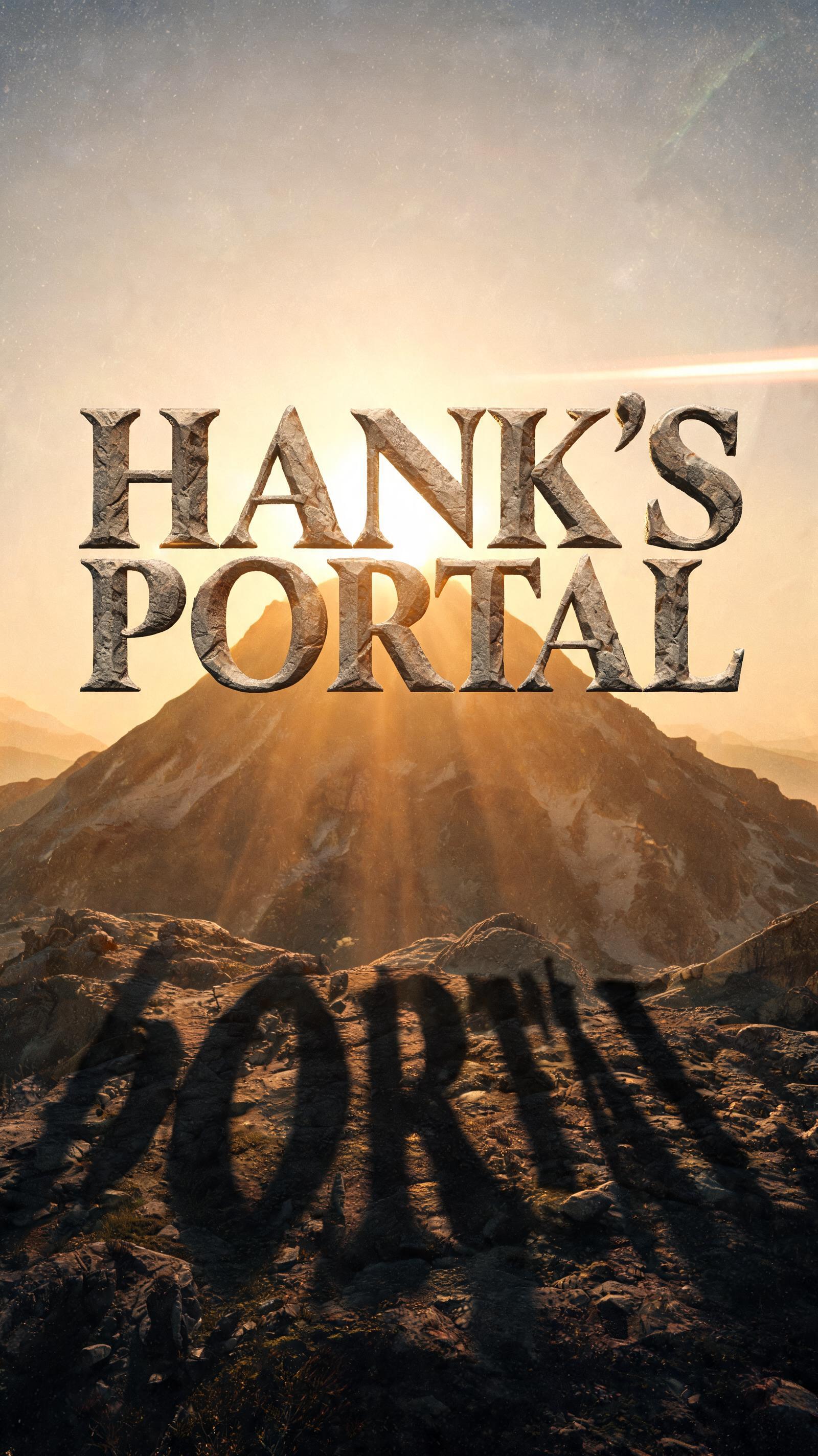 "HANK'S PORTAL" — Cinematic Netflix | AI Text Effect Generator