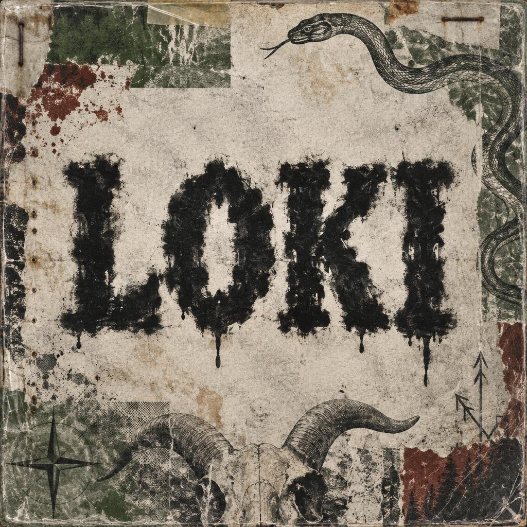 "LOKI" —  | AI Text Effect Generator