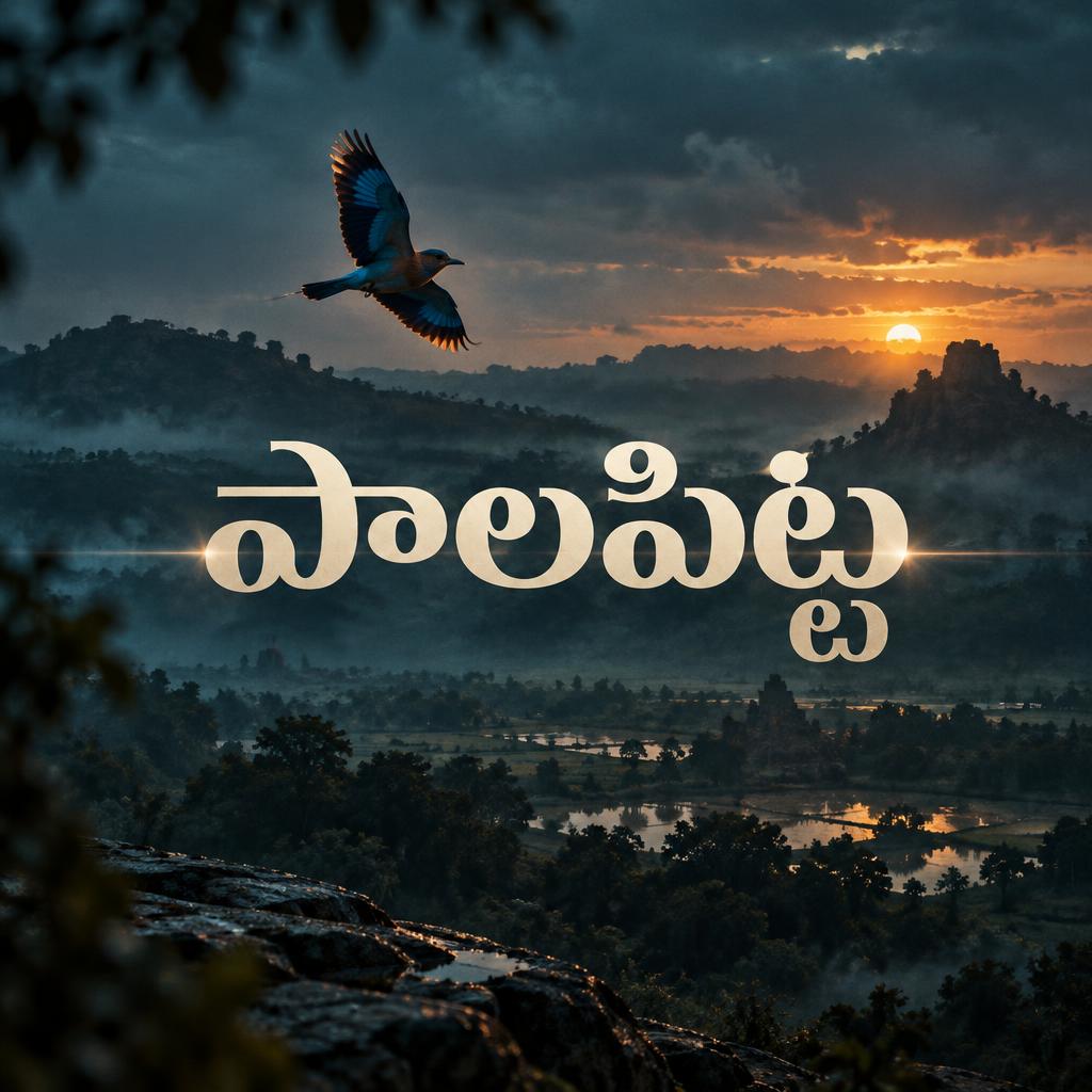 "పాలపిట్ట" — Cinematic Netflix | AI Text Effect Generator