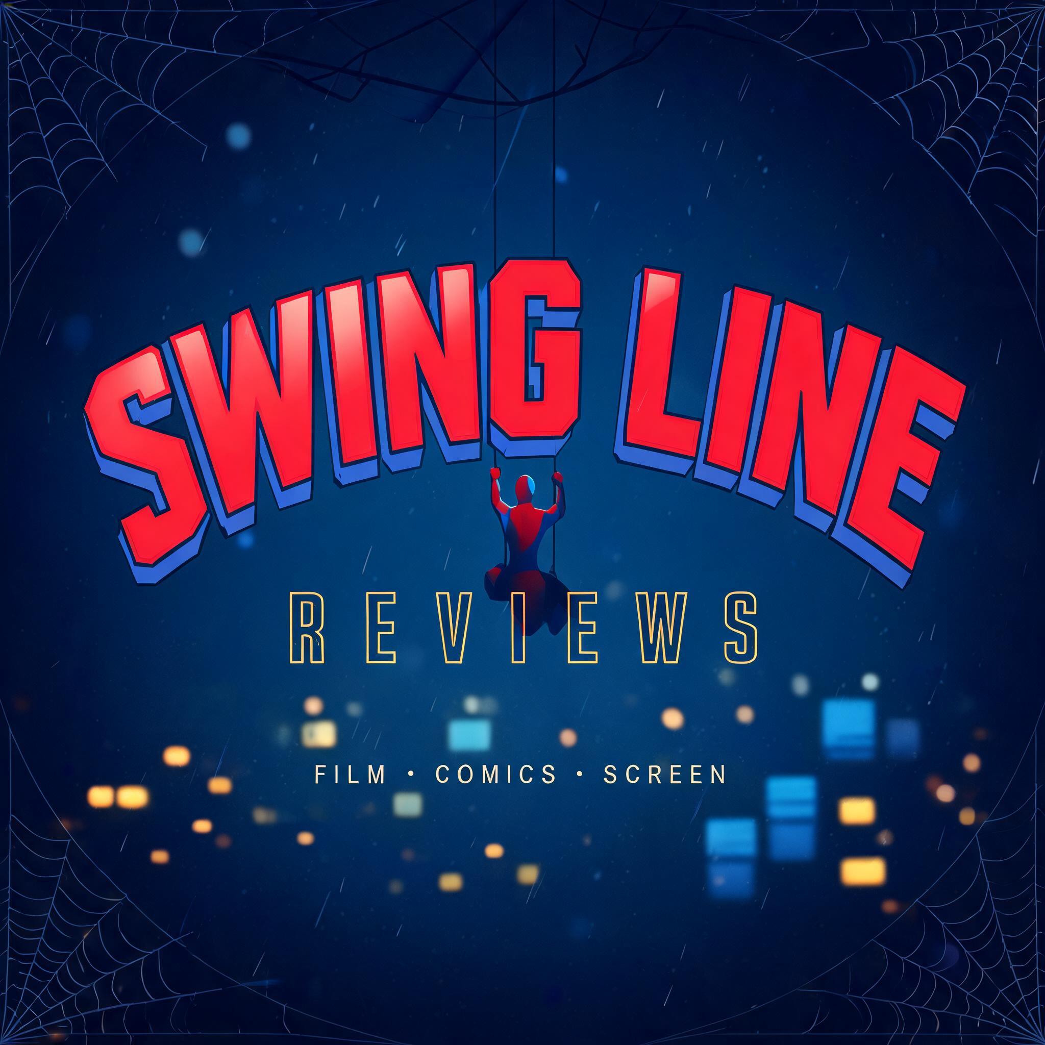 "I need a fan logo for my channel Swing Line Reviews" — Spider Hero | AI Text Effect Generator