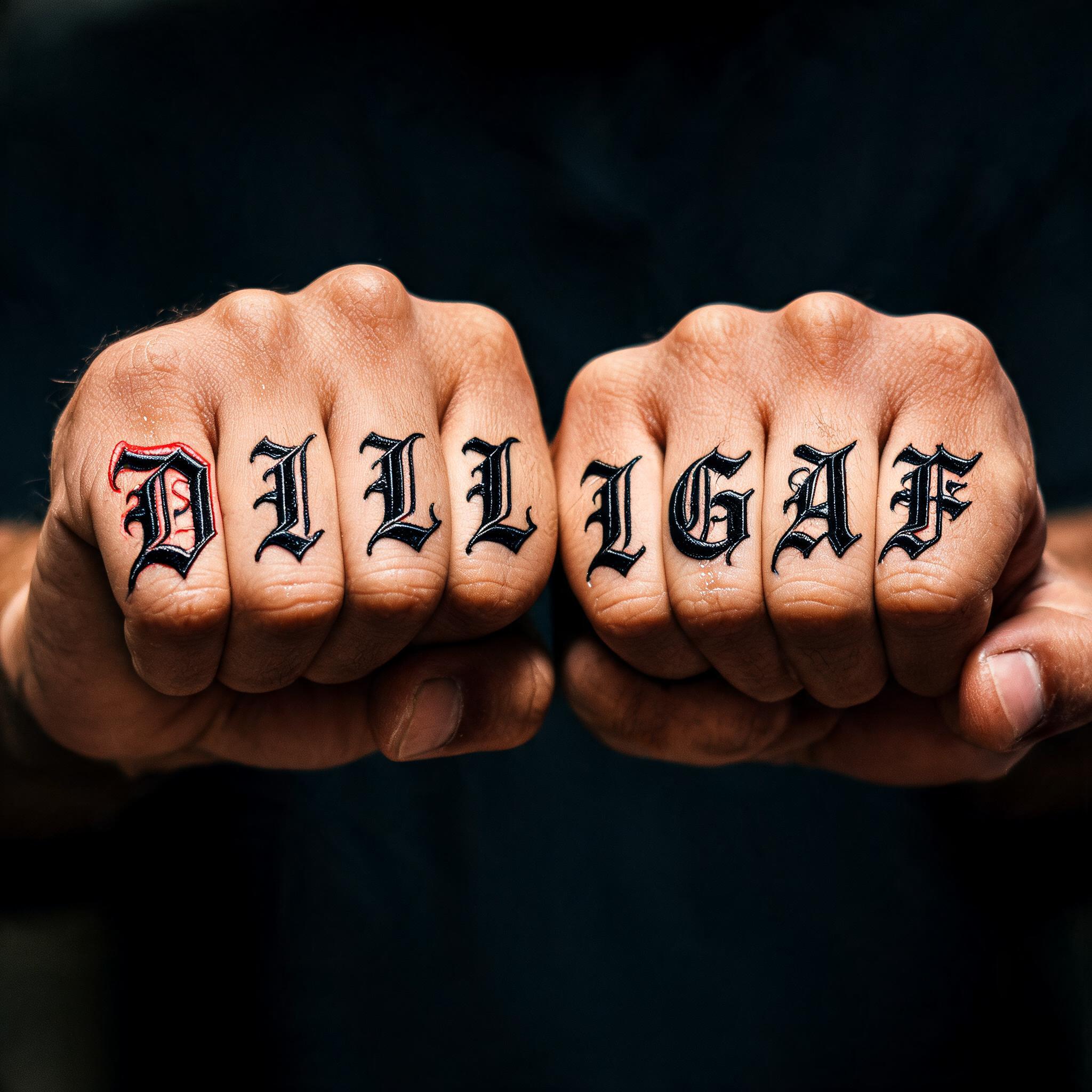 "DILLIGAF" — Chicano | AI Text Effect Generator