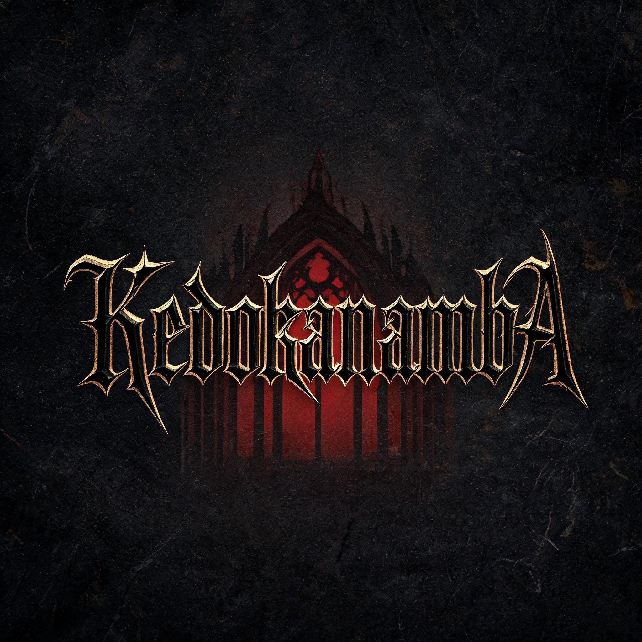 "KedokanambA" — Gothic Font | AI Text Effect Generator