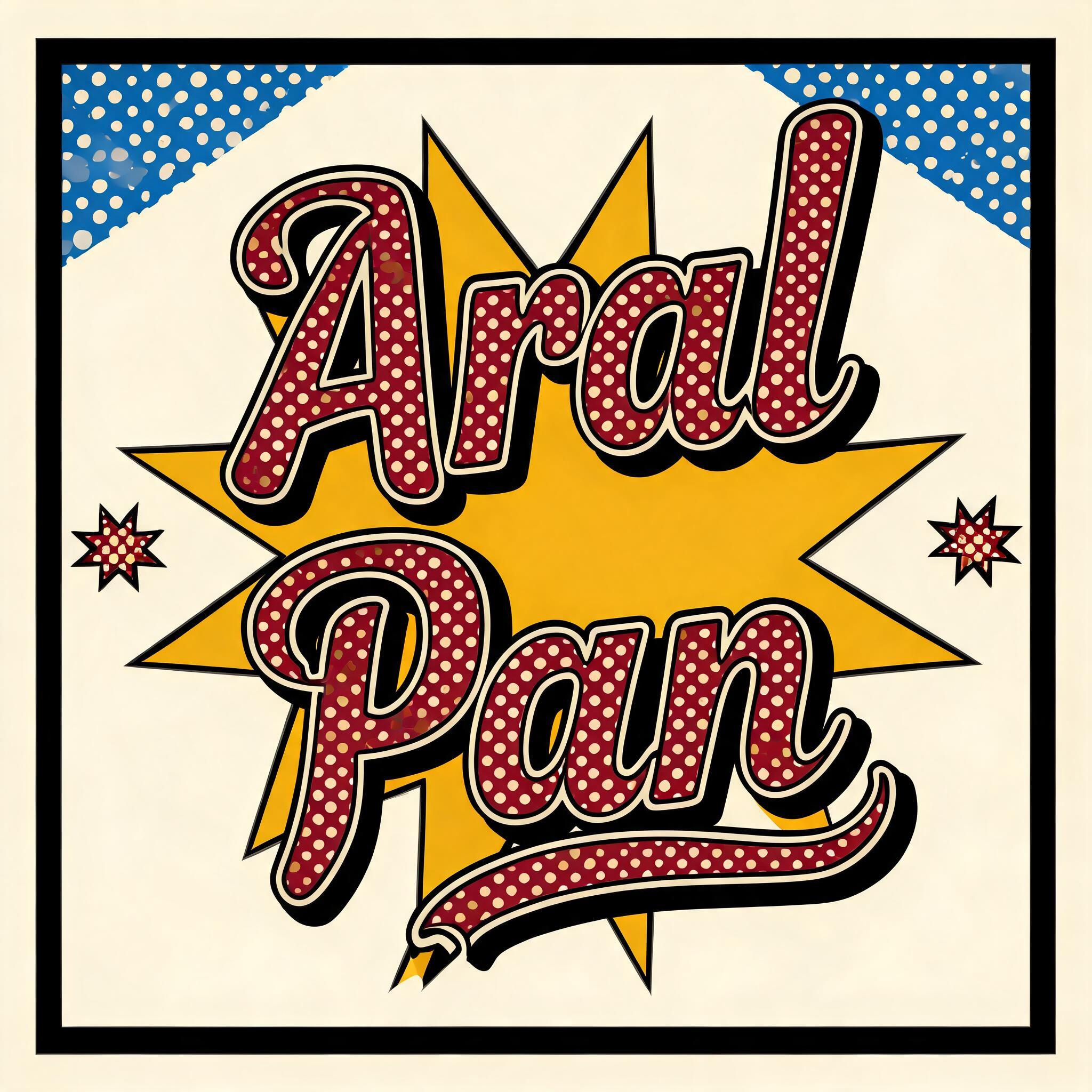 "Aral Pan" — Pop Art | AI Text Effect Generator