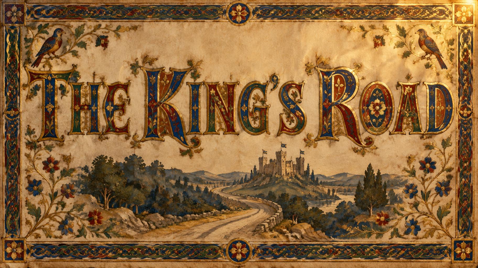 "THE KING'S ROAD" — Medieval | AI Text Effect Generator