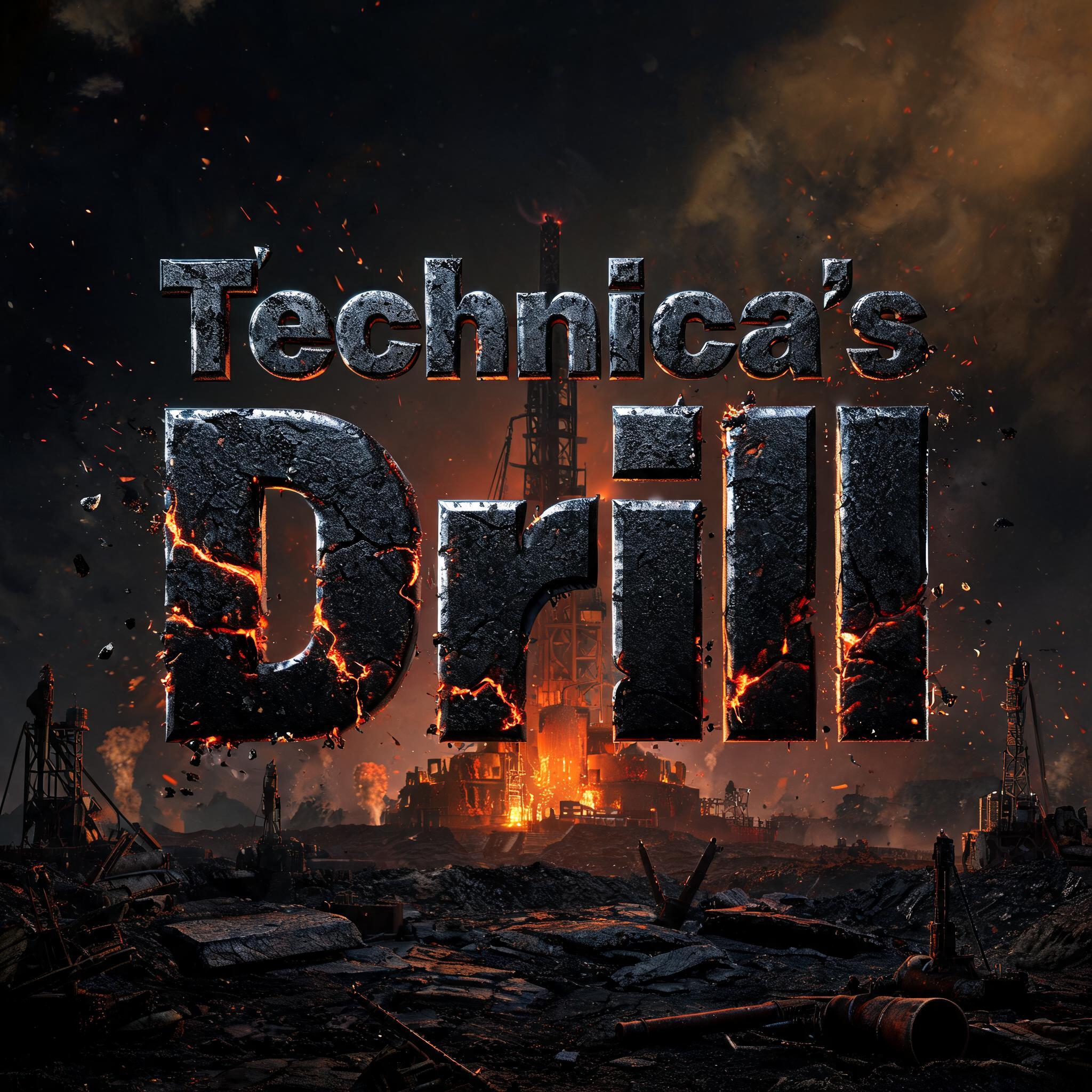"Technica's Drill
" — Post Apocalyptic | AI Text Effect Generator