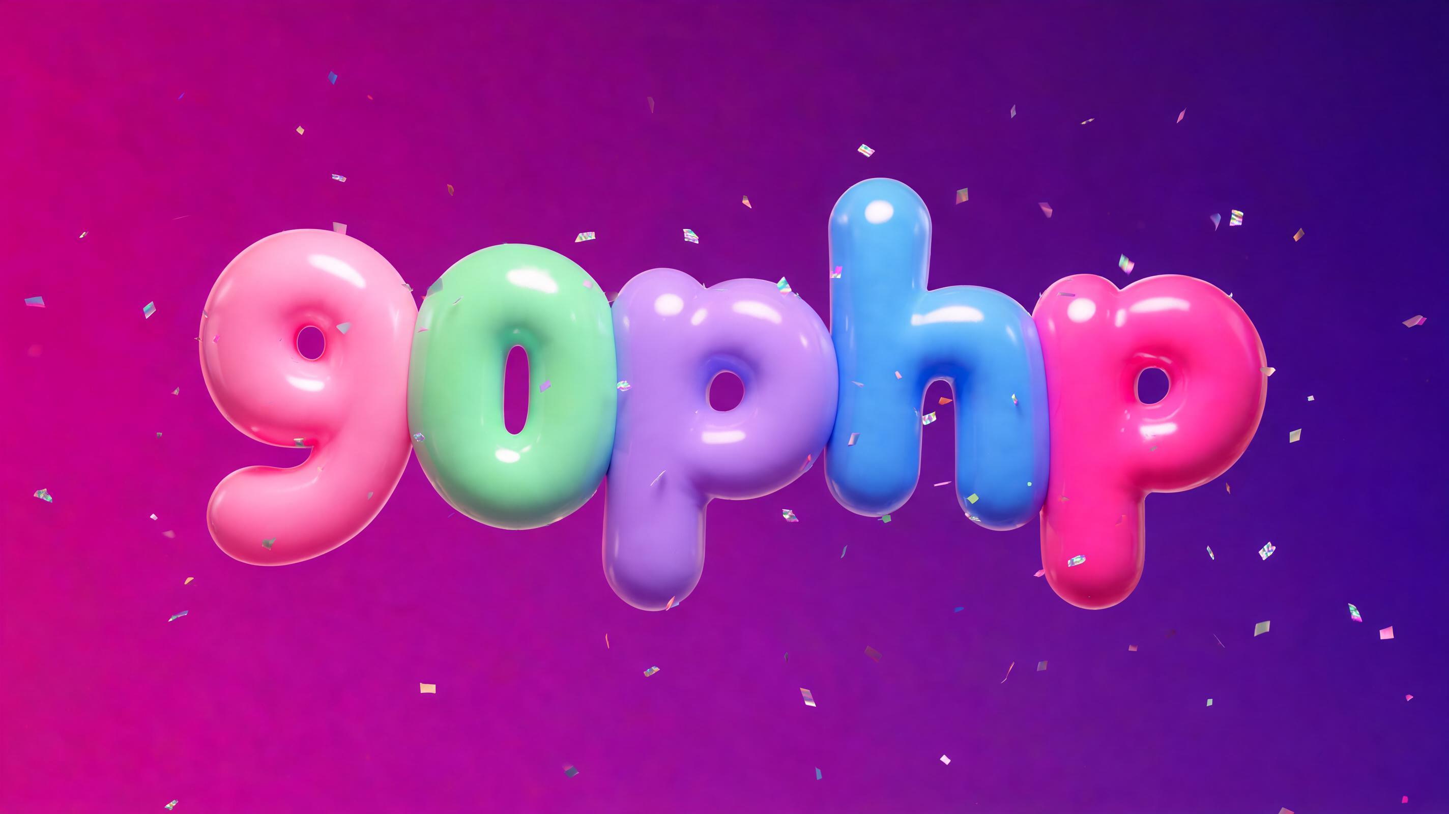 "90php" — 3d Bold Inflated | AI Text Effect Generator