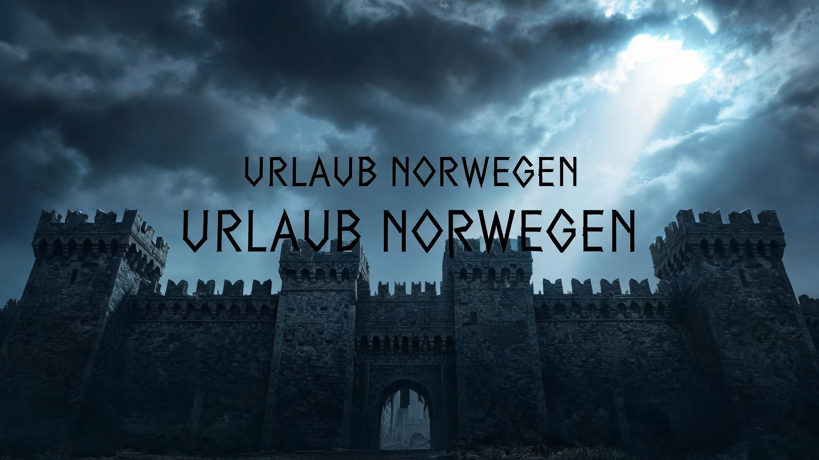 "Urlaub Norwegen    URLAUB NORWEGEN" — Viking Runic | AI Text Effect Generator