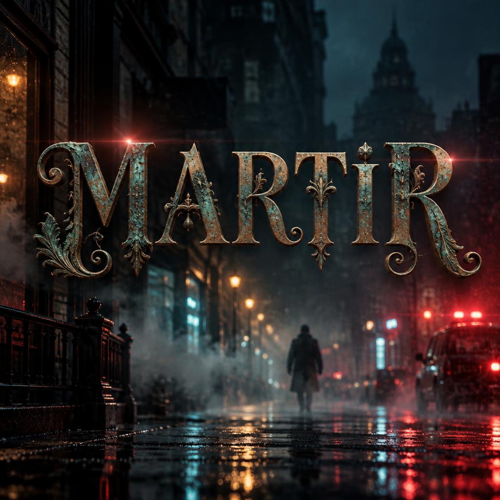 "MARTIR" — Cinematic Netflix | AI Text Effect Generator