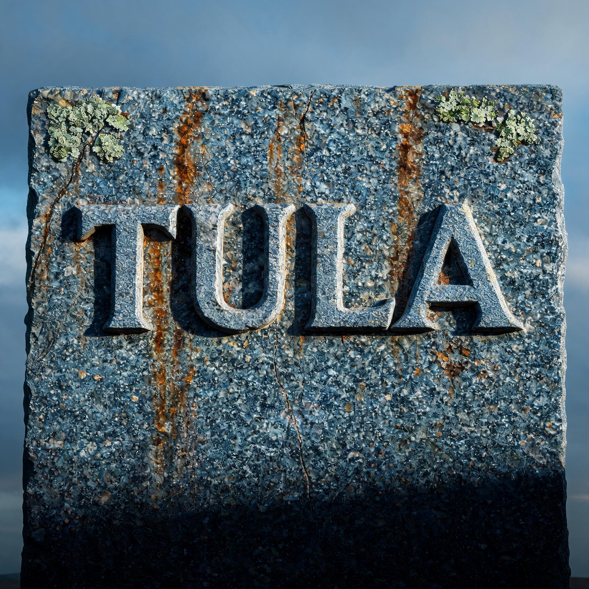 "TULA" —  | AI Text Effect Generator