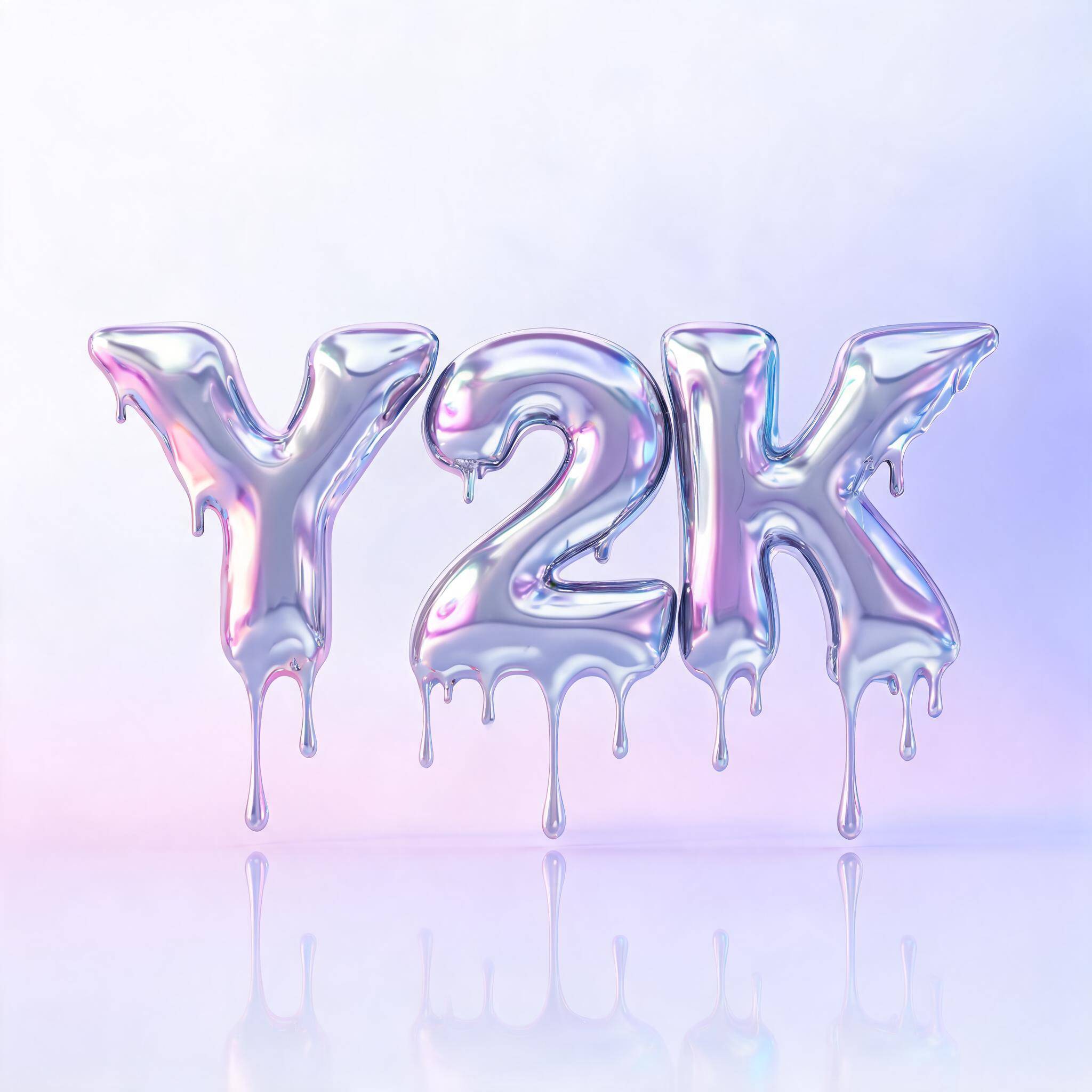 "Y2K" — Y2k Liquid | AI Text Effect Generator
