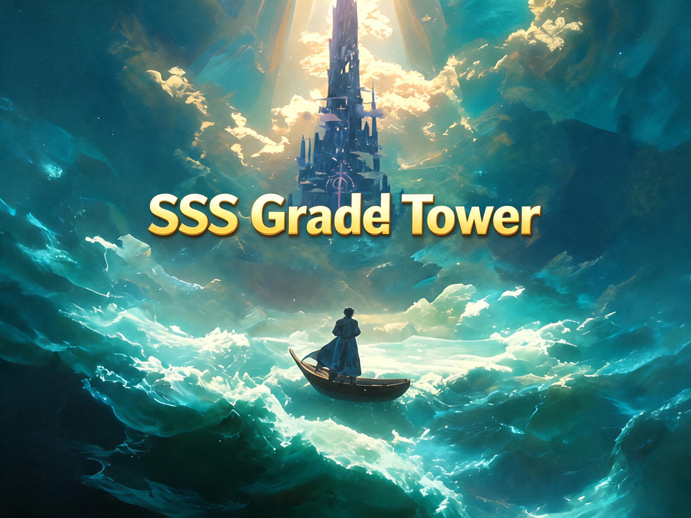 "SSS Grade Tower" — Cinematic | AI Text Effect Generator