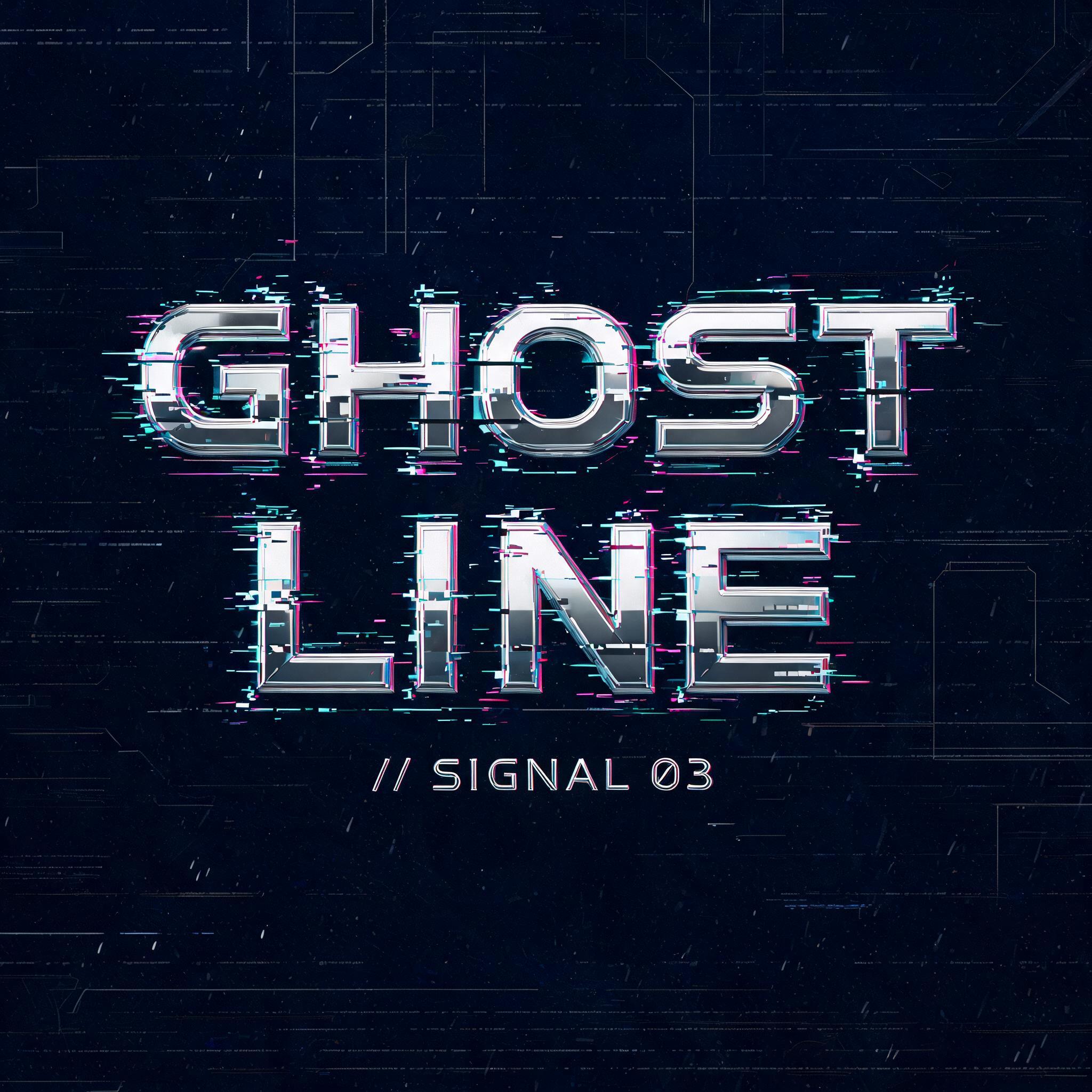 "GHOSTLINE
// SIGNAL 03" — Cyberpunk | AI Text Effect Generator