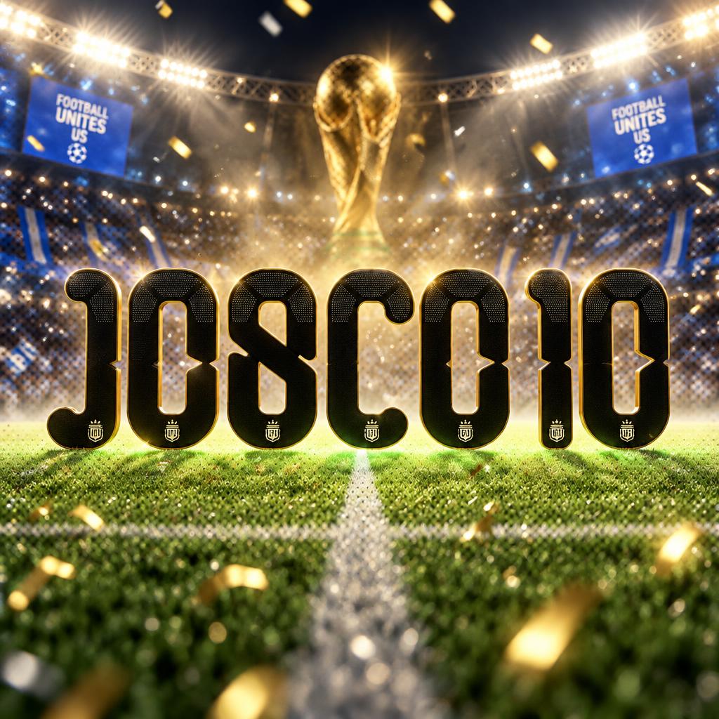 "Joaco 10" — Sports Football | AI Text Effect Generator
