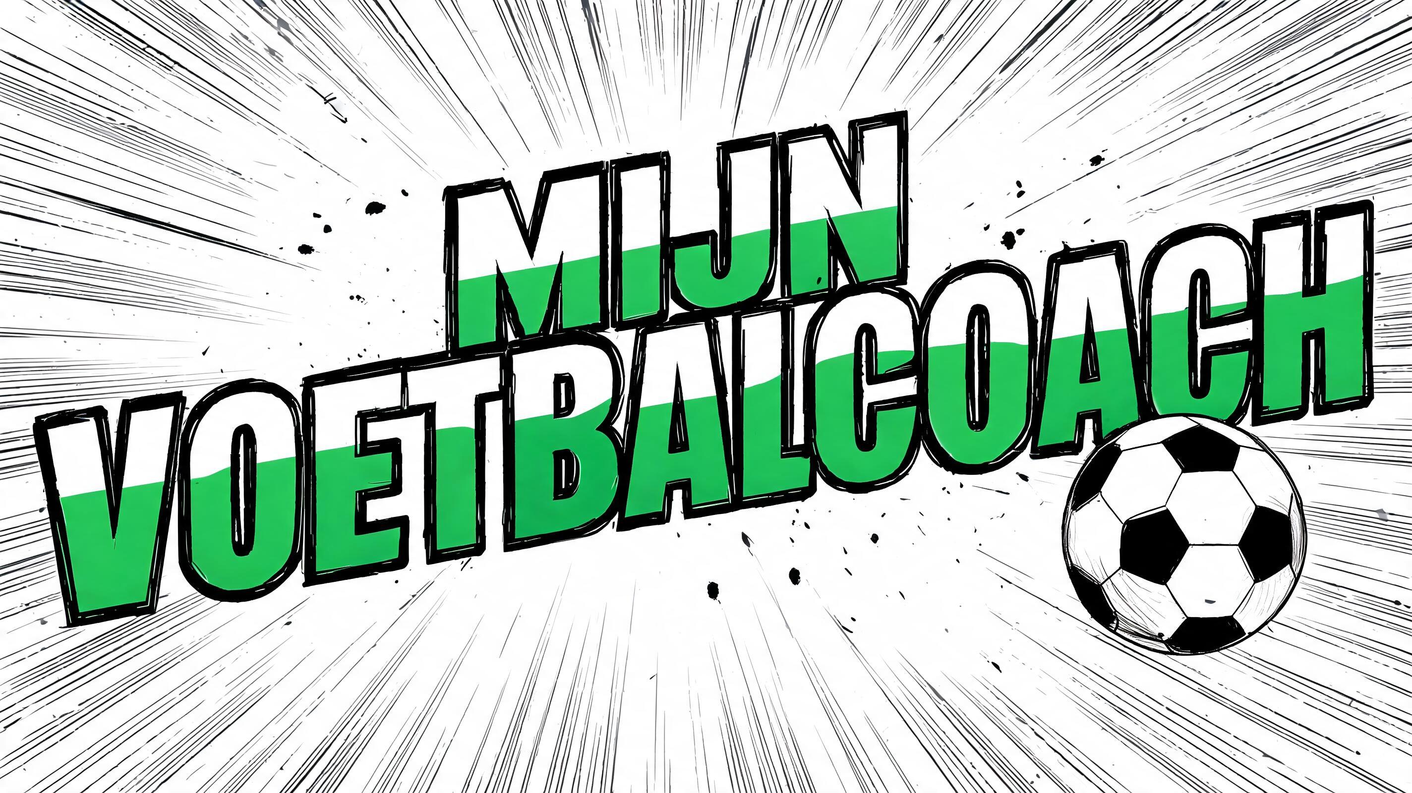 "Mijn Voetbalcoach" — Anime | AI Text Effect Generator
