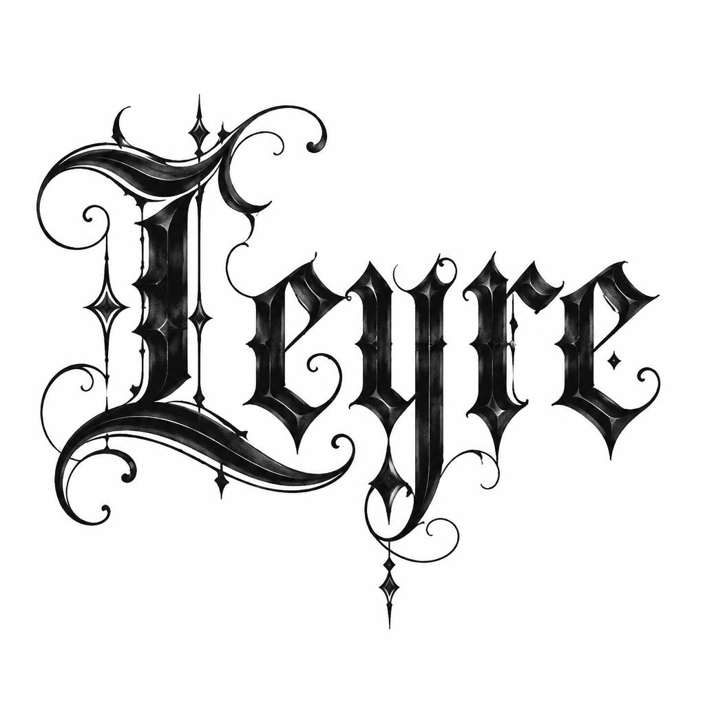 "Leyre" — Gothic | AI Text Effect Generator