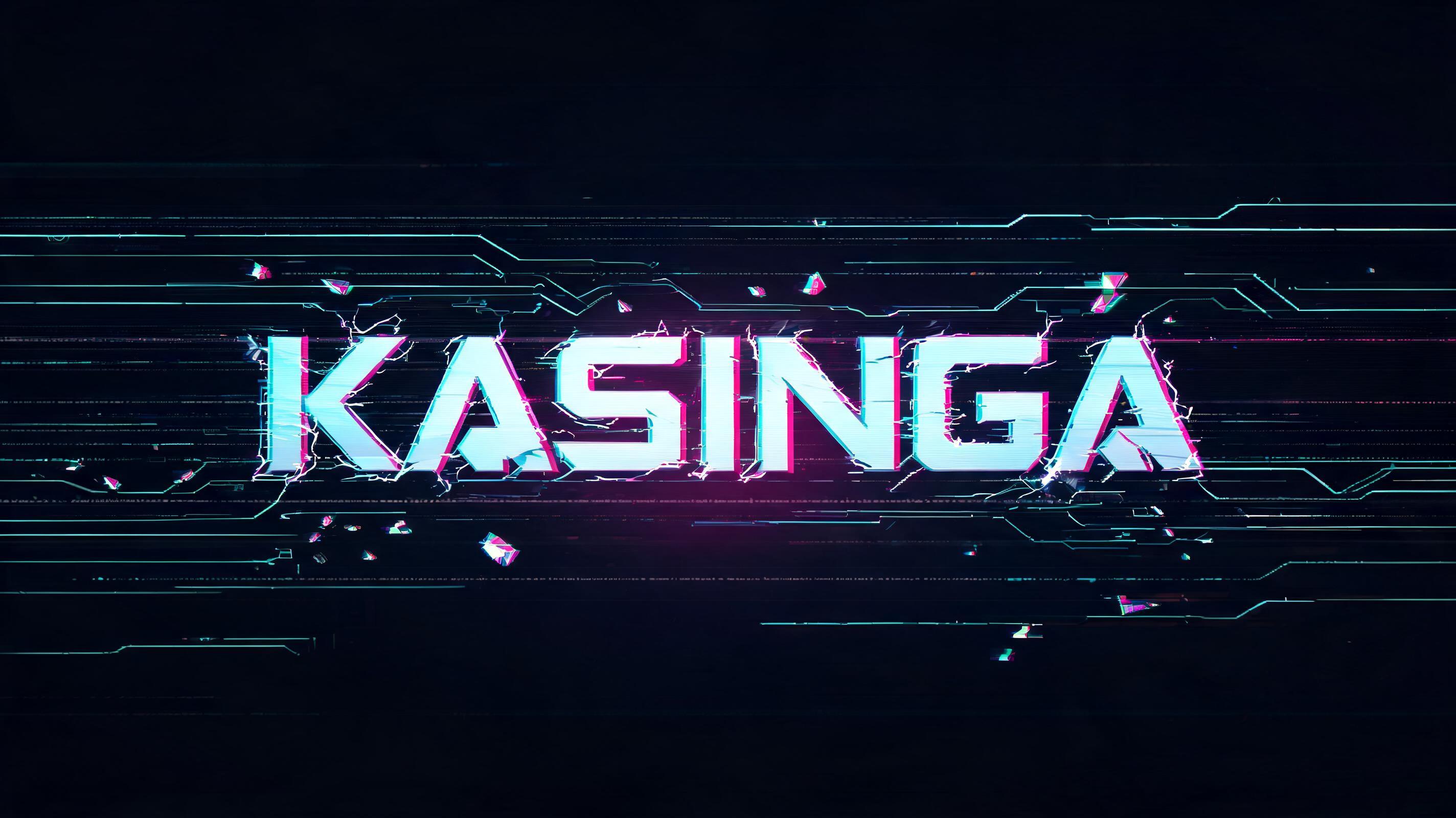 "KASINGA" — Cyberpunk | AI Text Effect Generator