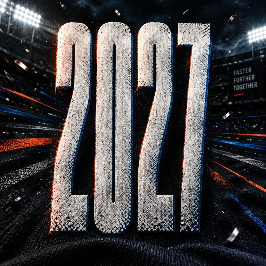 "2027" — Sports | AI Text Effect Generator
