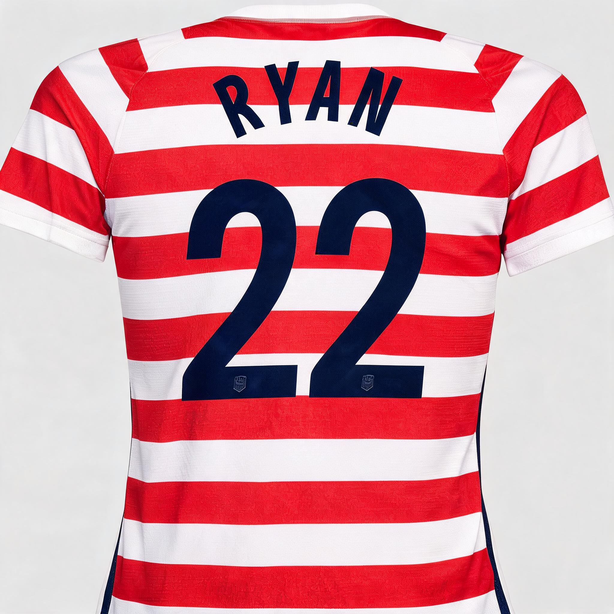 "RYAN
22" — Sports Football | AI Text Effect Generator