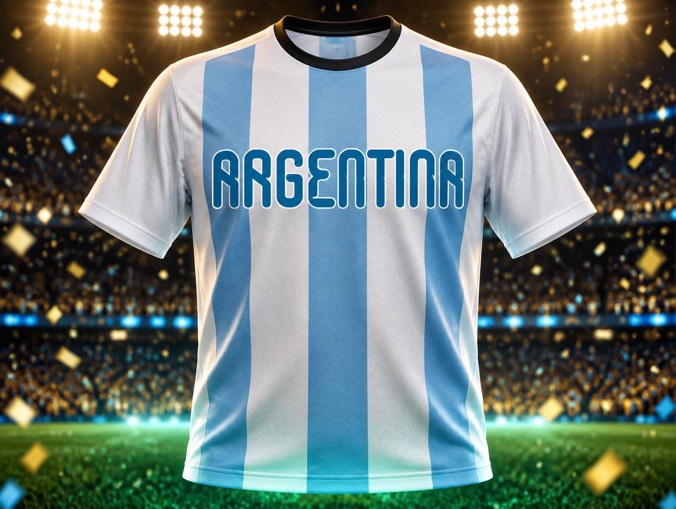 "ARGENTINA" — Sports Football | AI Text Effect Generator