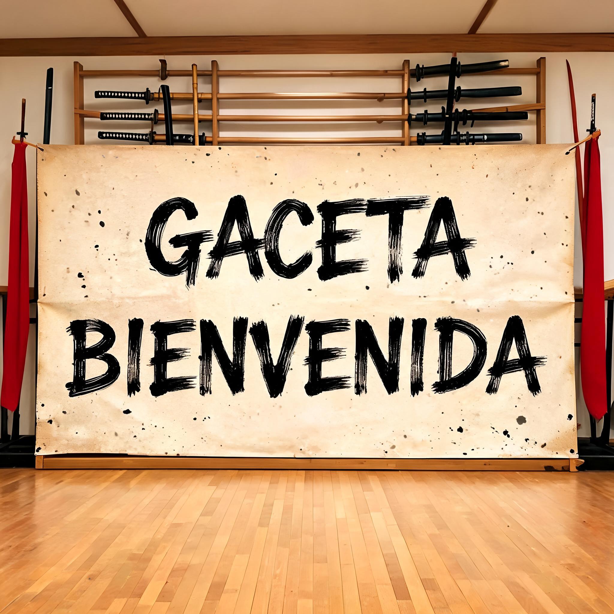 "Gaceta Bienvenida" — Brush Chinese Ink | AI Text Effect Generator