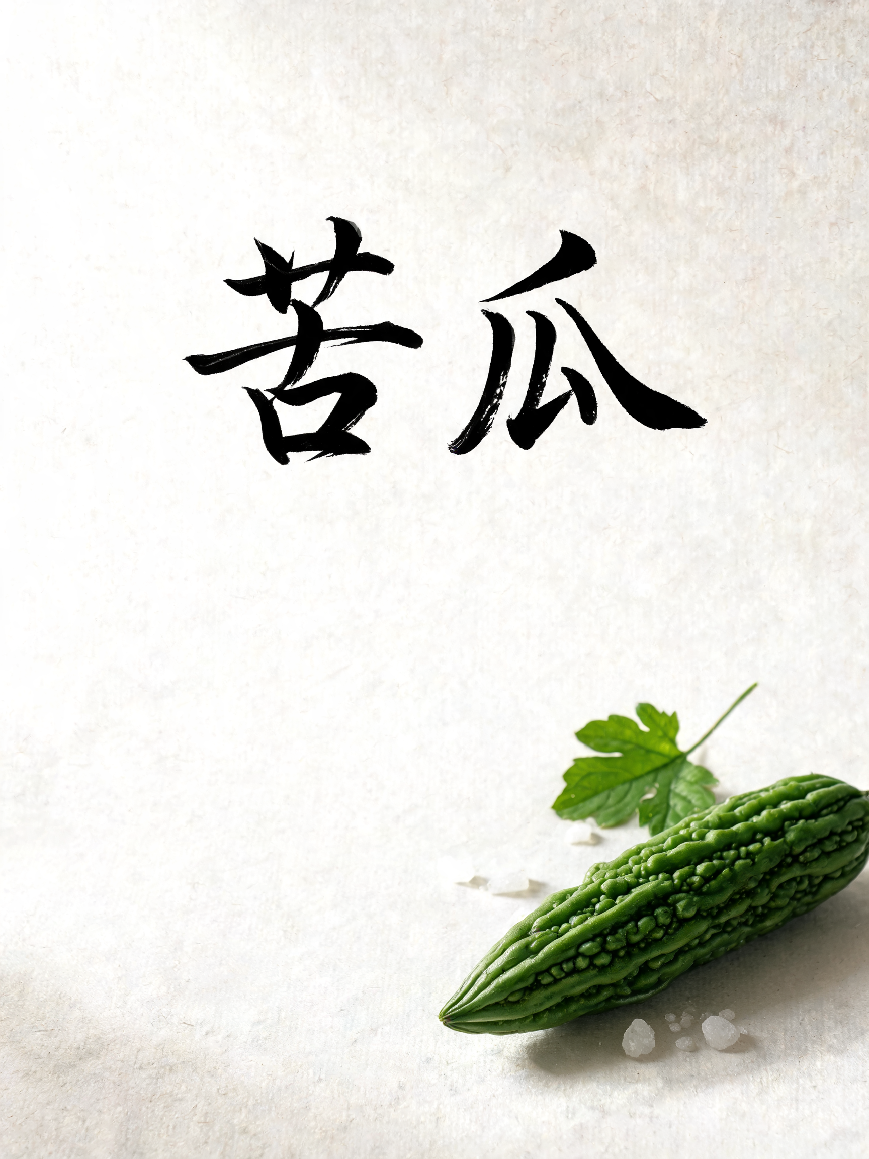 "苦瓜" — Cursive | AI Text Effect Generator