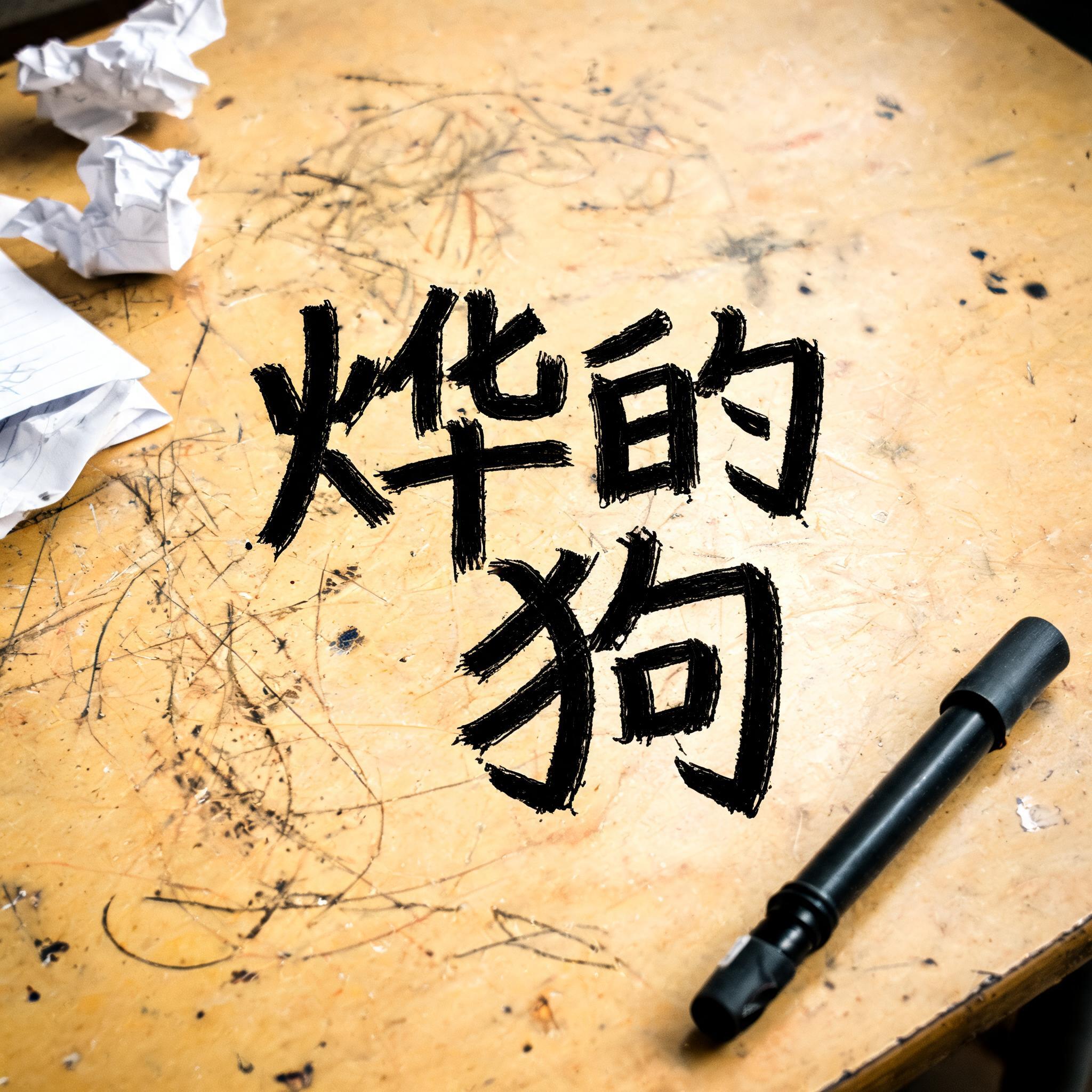 "烨的狗" —  | AI Text Effect Generator