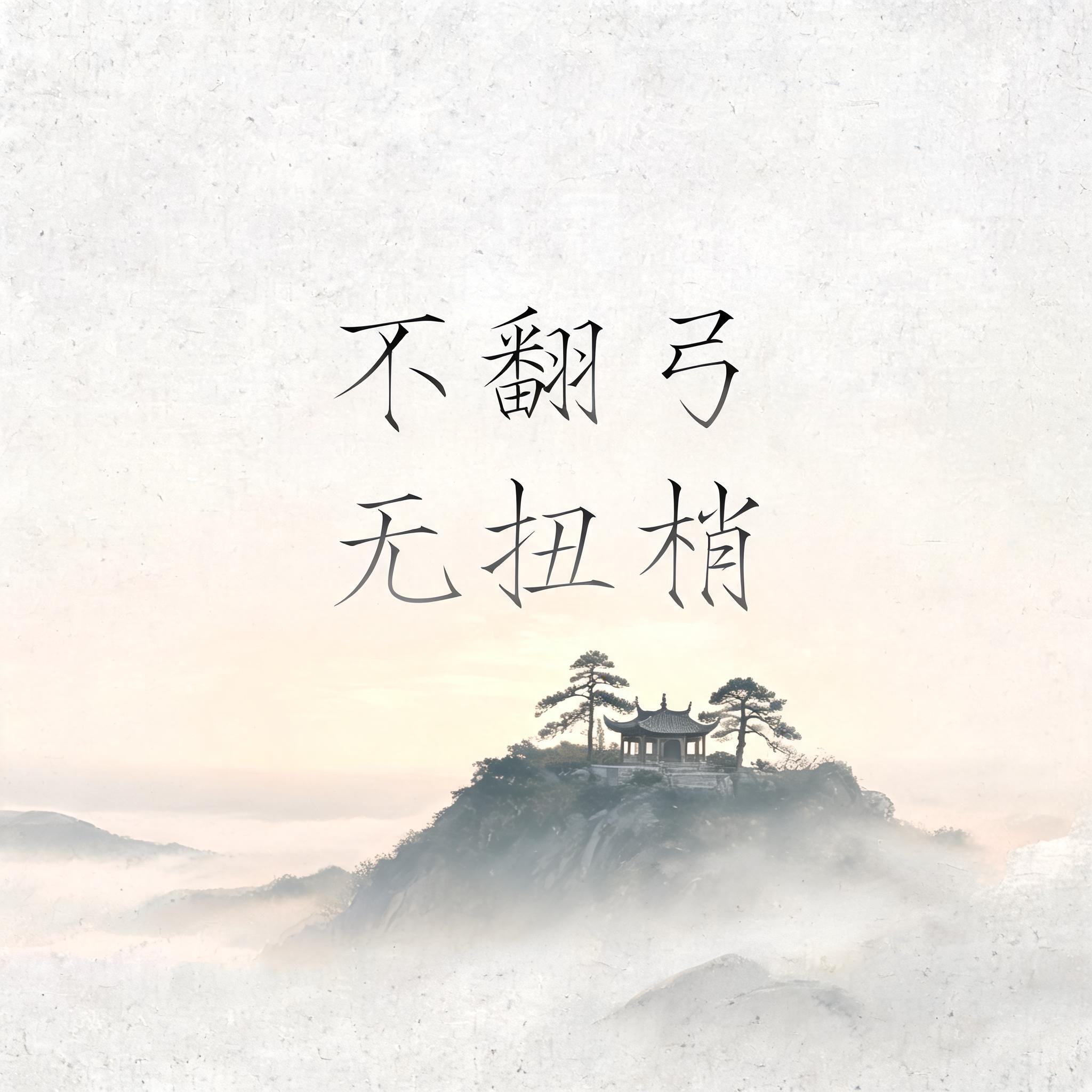 "不翻弓
无扭梢" — Brush Chinese Ink | AI Text Effect Generator
