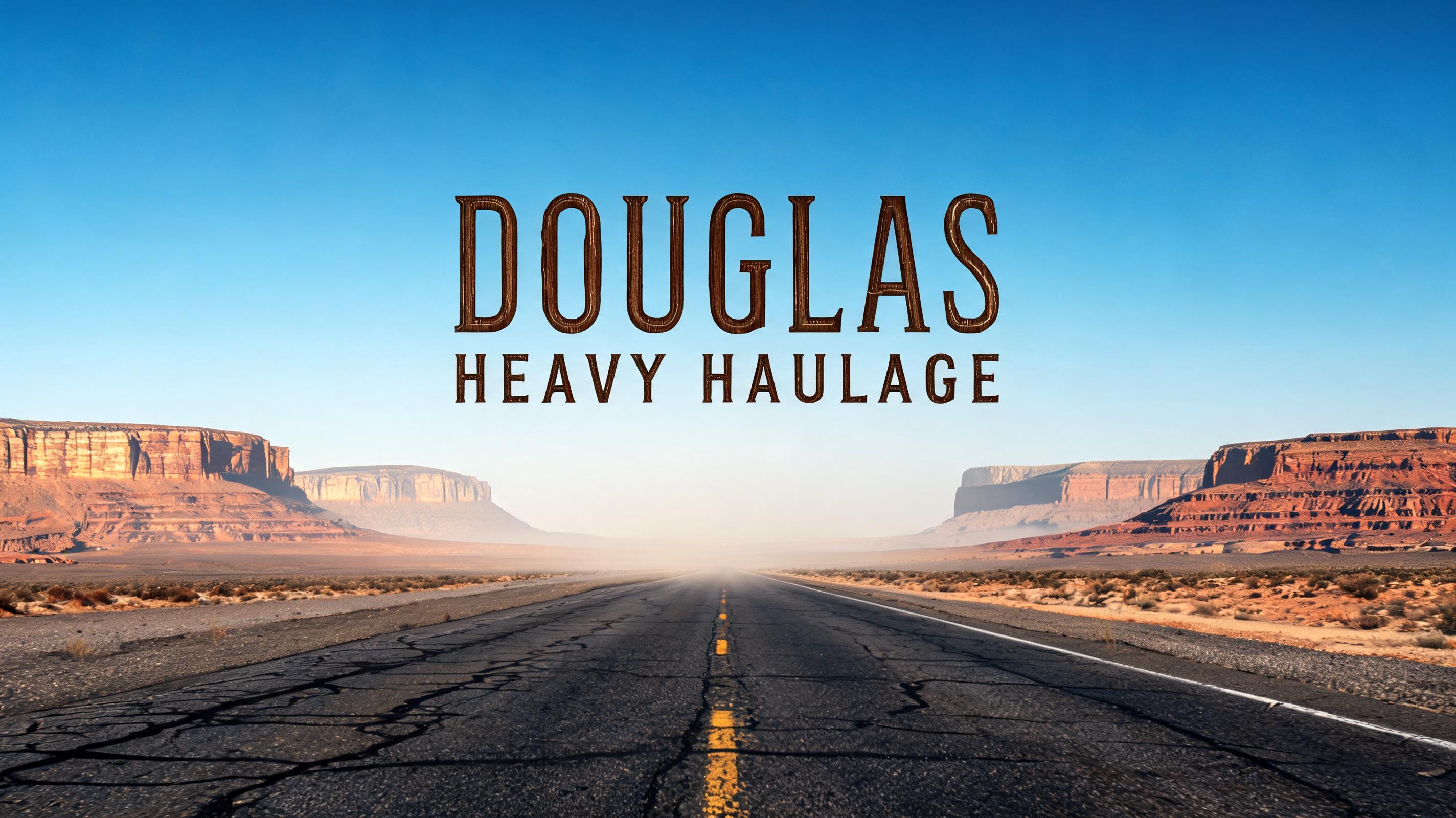 "DOUGLAS 
HEAVY HAULAGE" —  | AI Text Effect Generator
