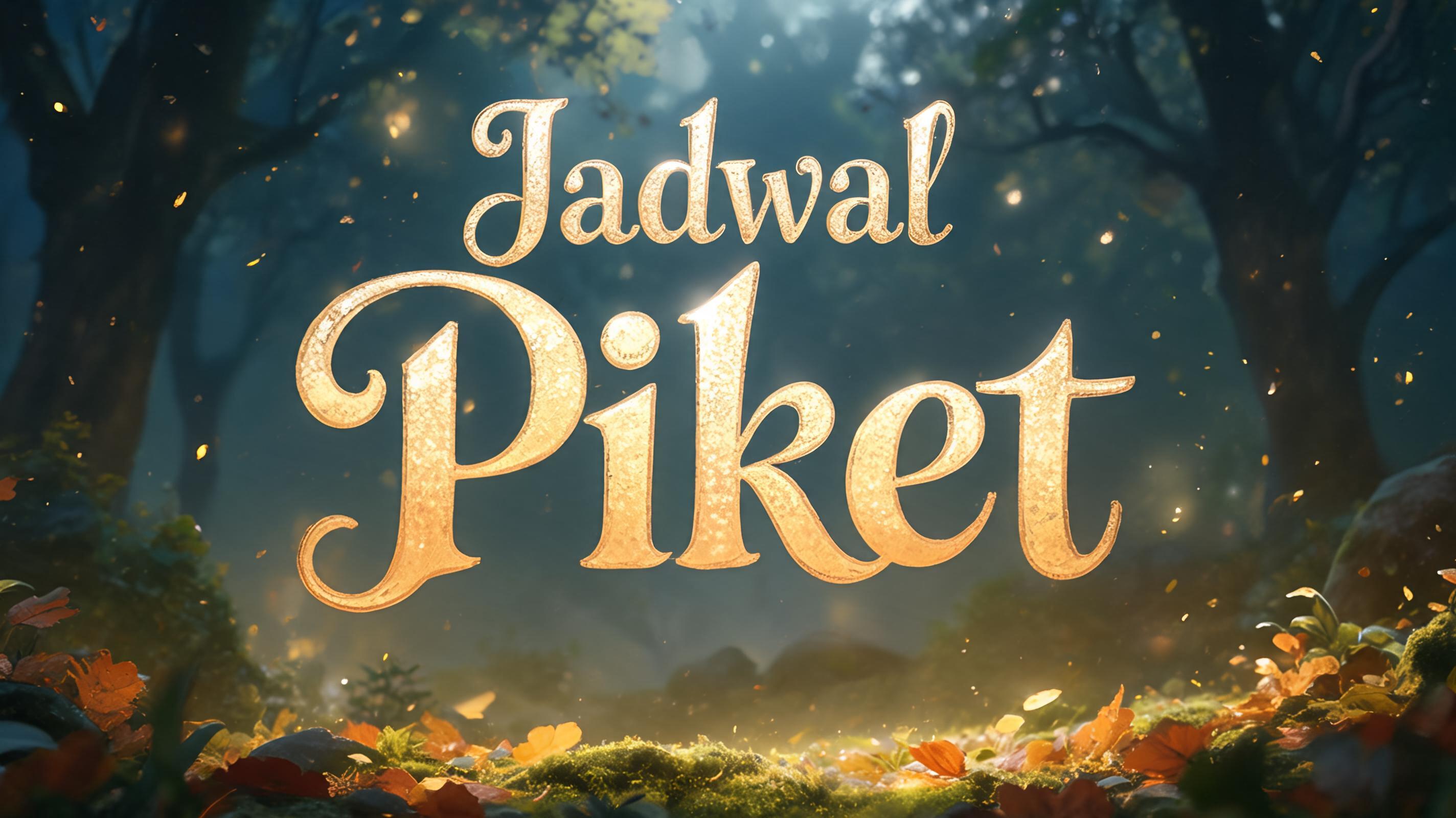 "Jadwal Piket" — Fairy Tale text effect