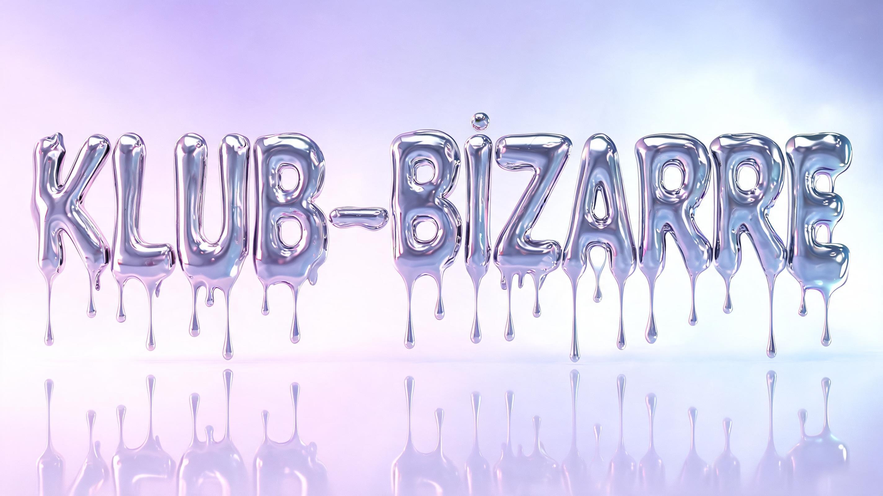 "Klub- Bizarre " — Y2k Liquid | AI Text Effect Generator