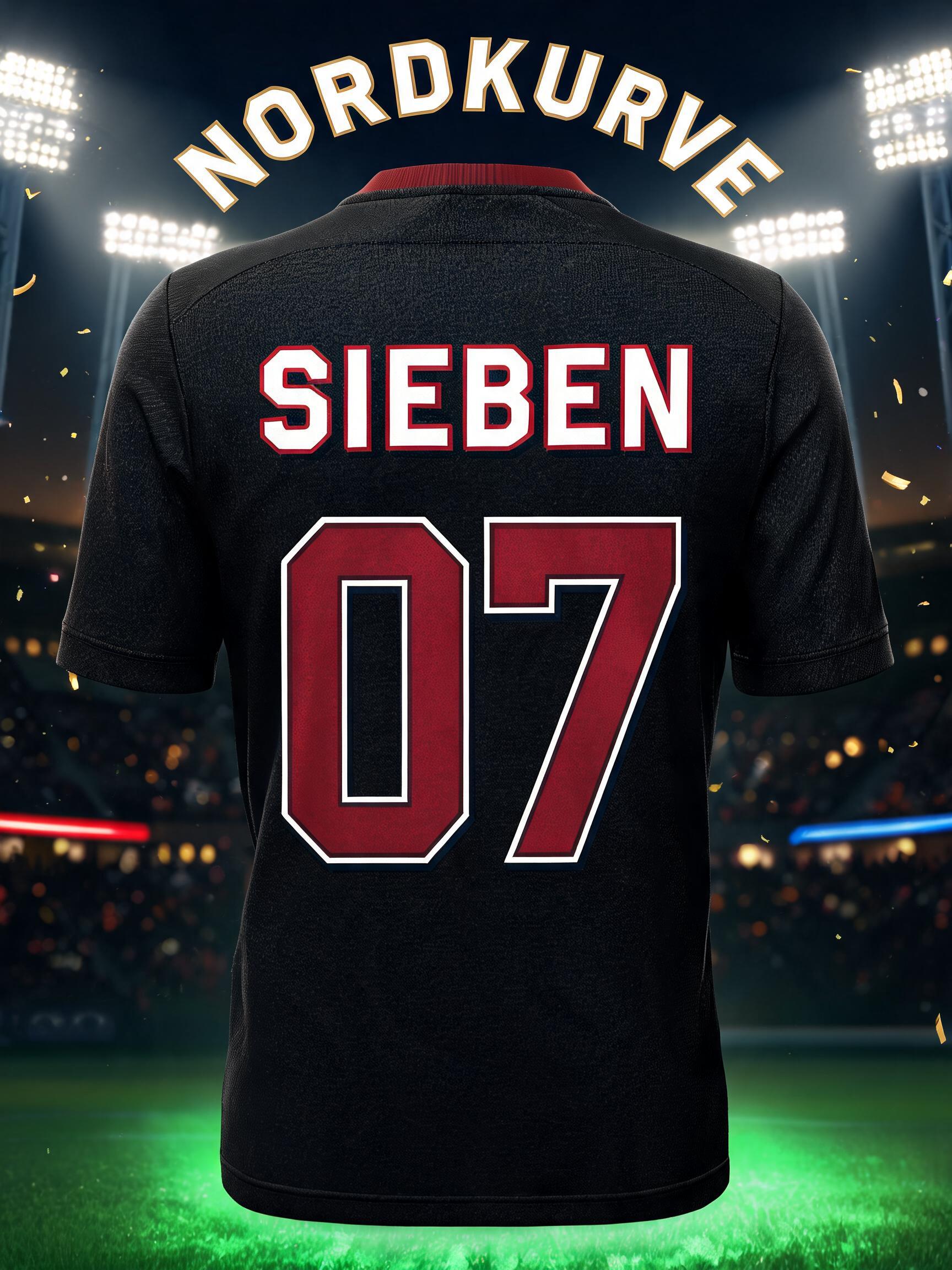 "SIEBEN
07
NORDKURVE" — Sports Football | AI Text Effect Generator
