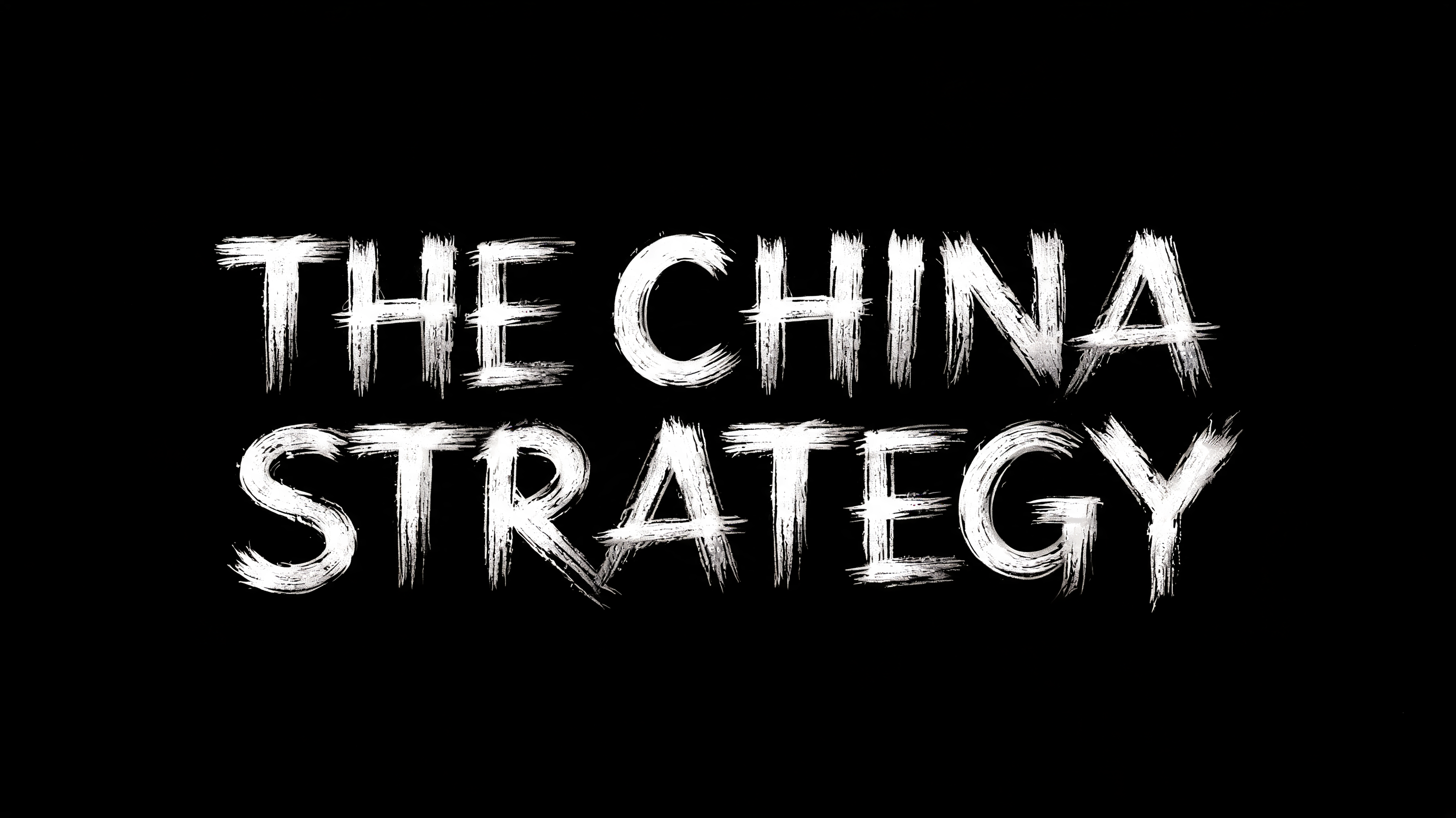 "THE CHINA
STRATEGY" — Brush Chinese Ink | AI Text Effect Generator