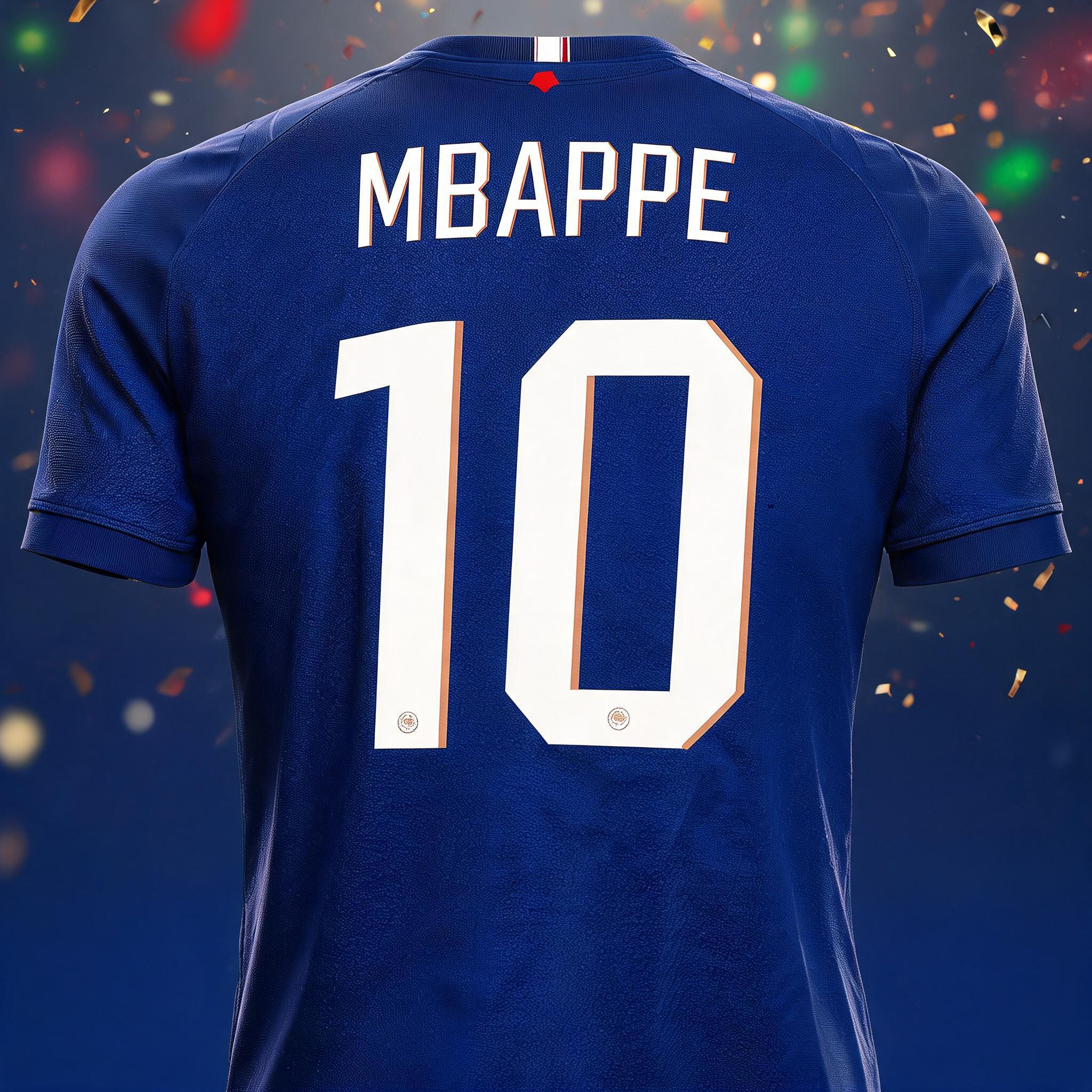 "MBAPPE 10" — Sports Football | AI Text Effect Generator