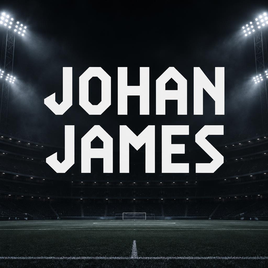"JOHAN JAMES" —  | AI Text Effect Generator