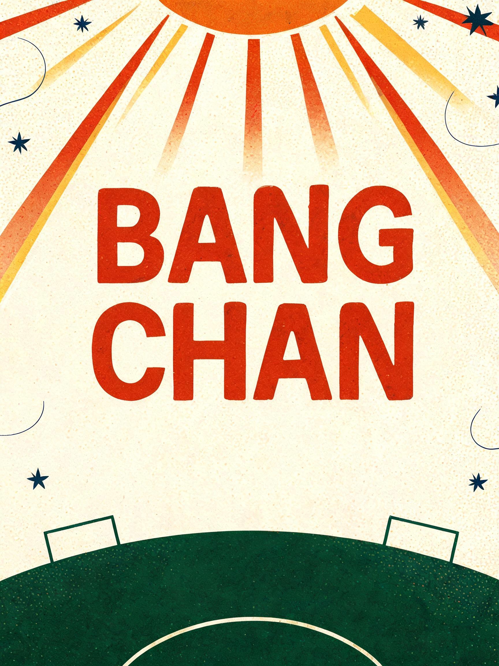 "BANG CHAN" —  | AI Text Effect Generator