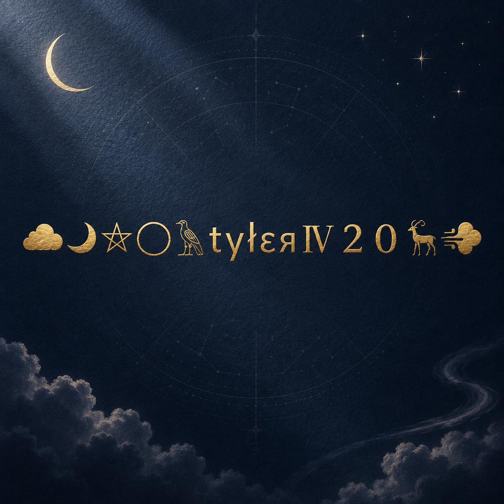 "☁️🌙⛧⃝𓄃ꪻꪗłɛяⅣ２０𖠞💨" —  | AI Text Effect Generator