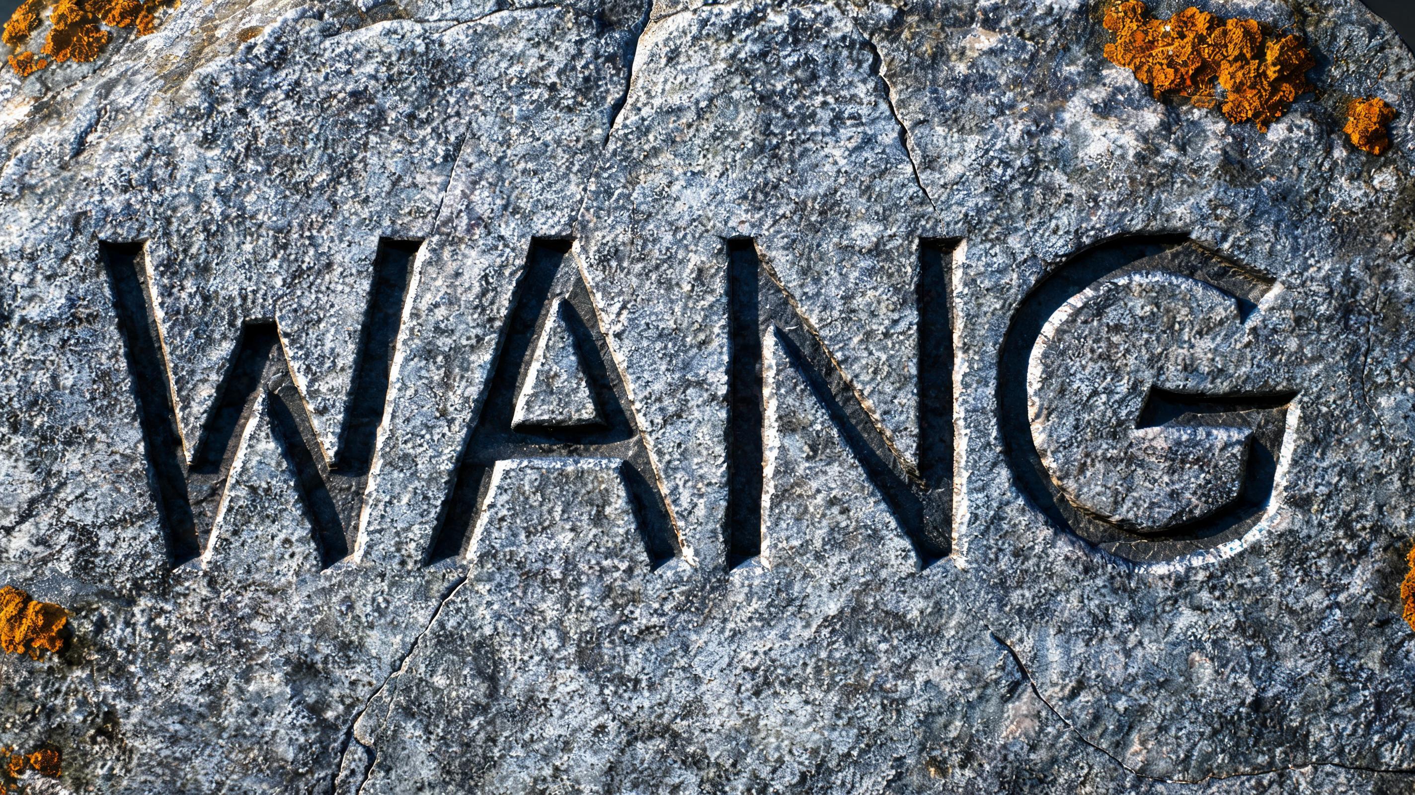 "wang" — Viking | AI Text Effect Generator