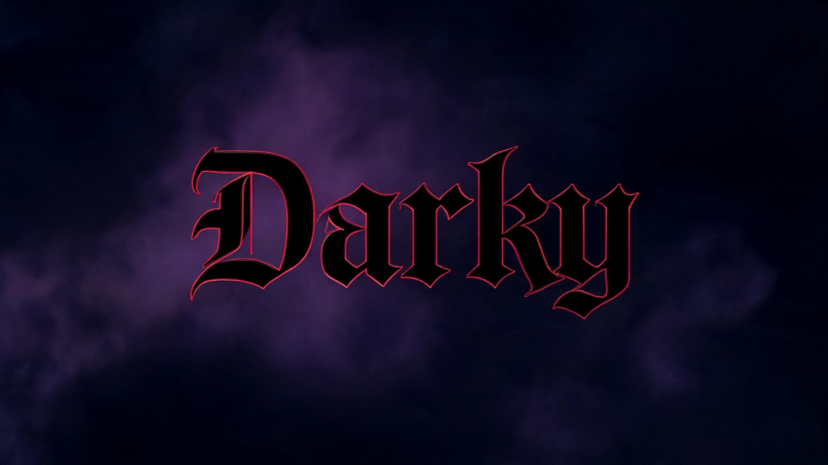 "Darky" — Gothic | AI Text Effect Generator