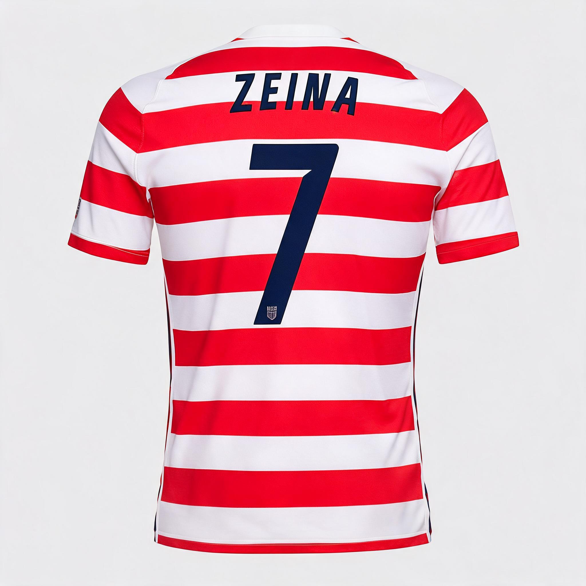 "ZEINA
7" — Sports Football | AI Text Effect Generator