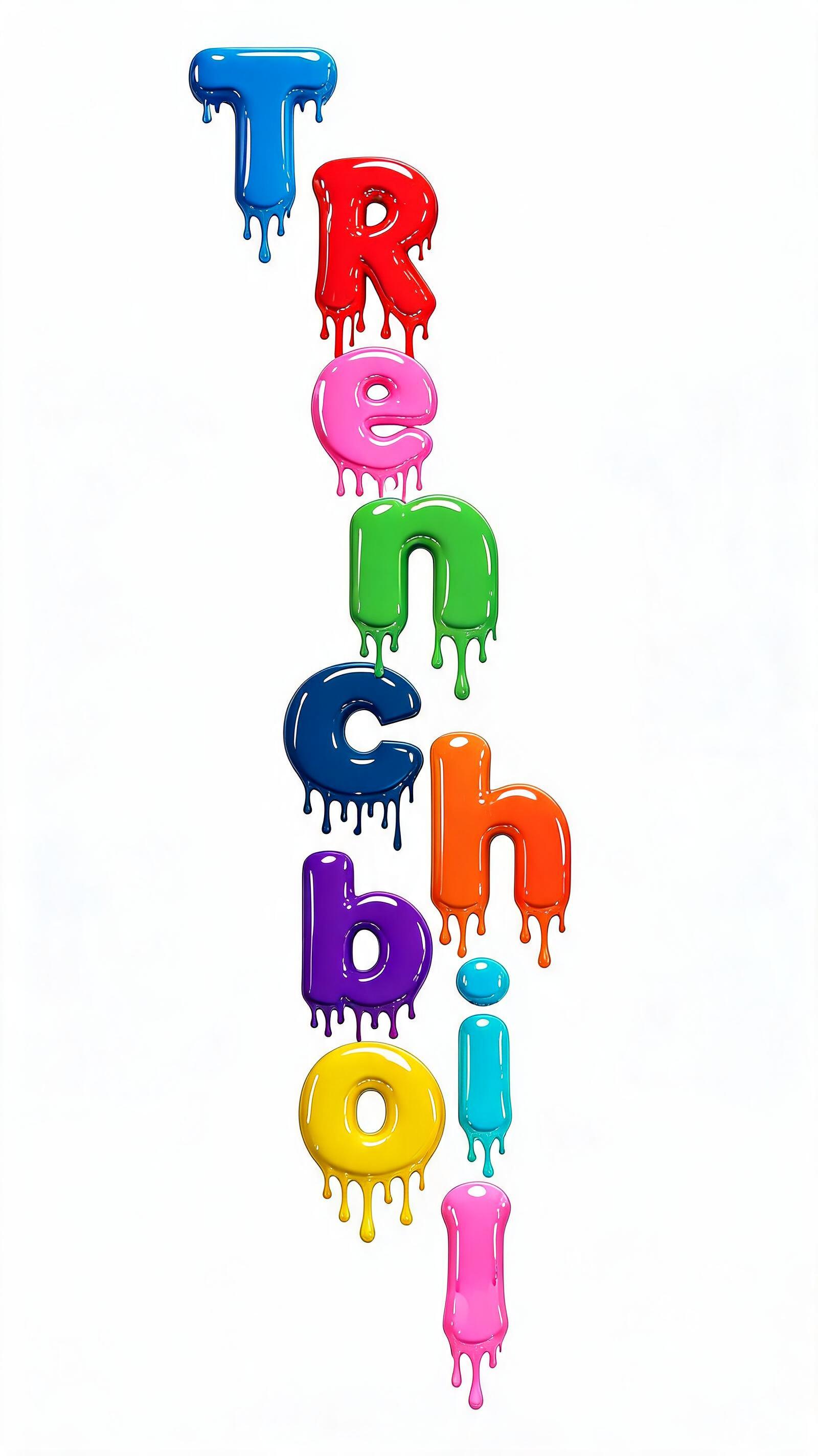 "Trenchboii" — Drip Font | AI Text Effect Generator