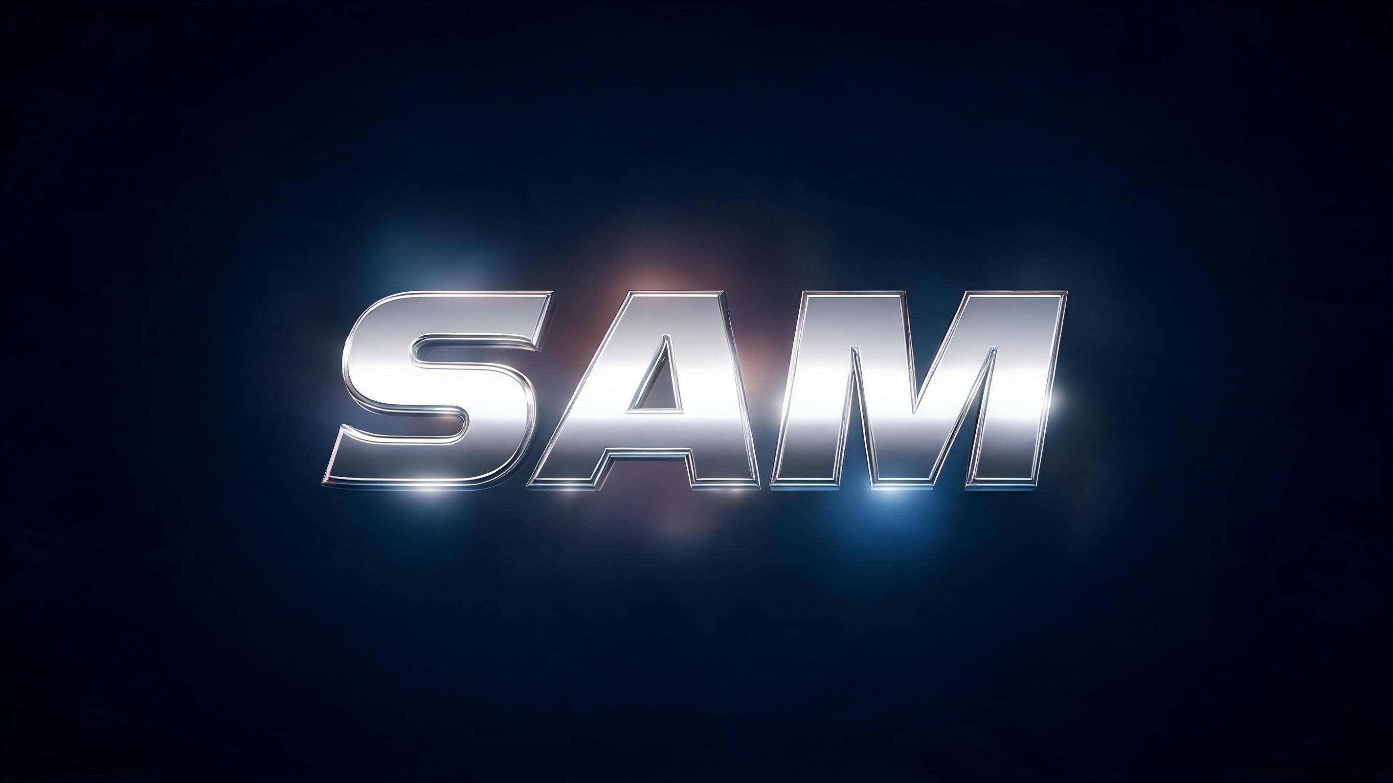 "SAM" — Gothic | AI Text Effect Generator