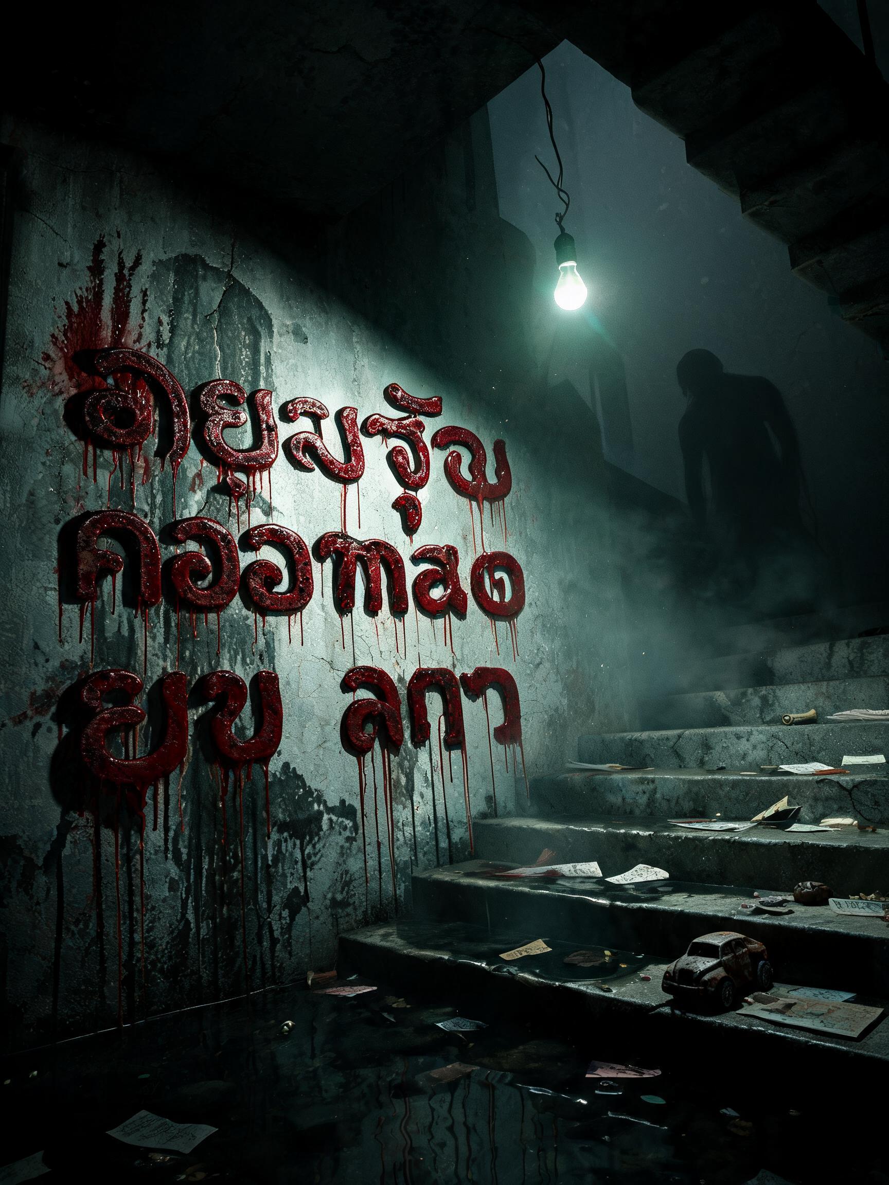 "አይናችሁ ከመጥፋቱ በፊት ይህን አርጉ" — Cinematic Horror | AI Text Effect Generator