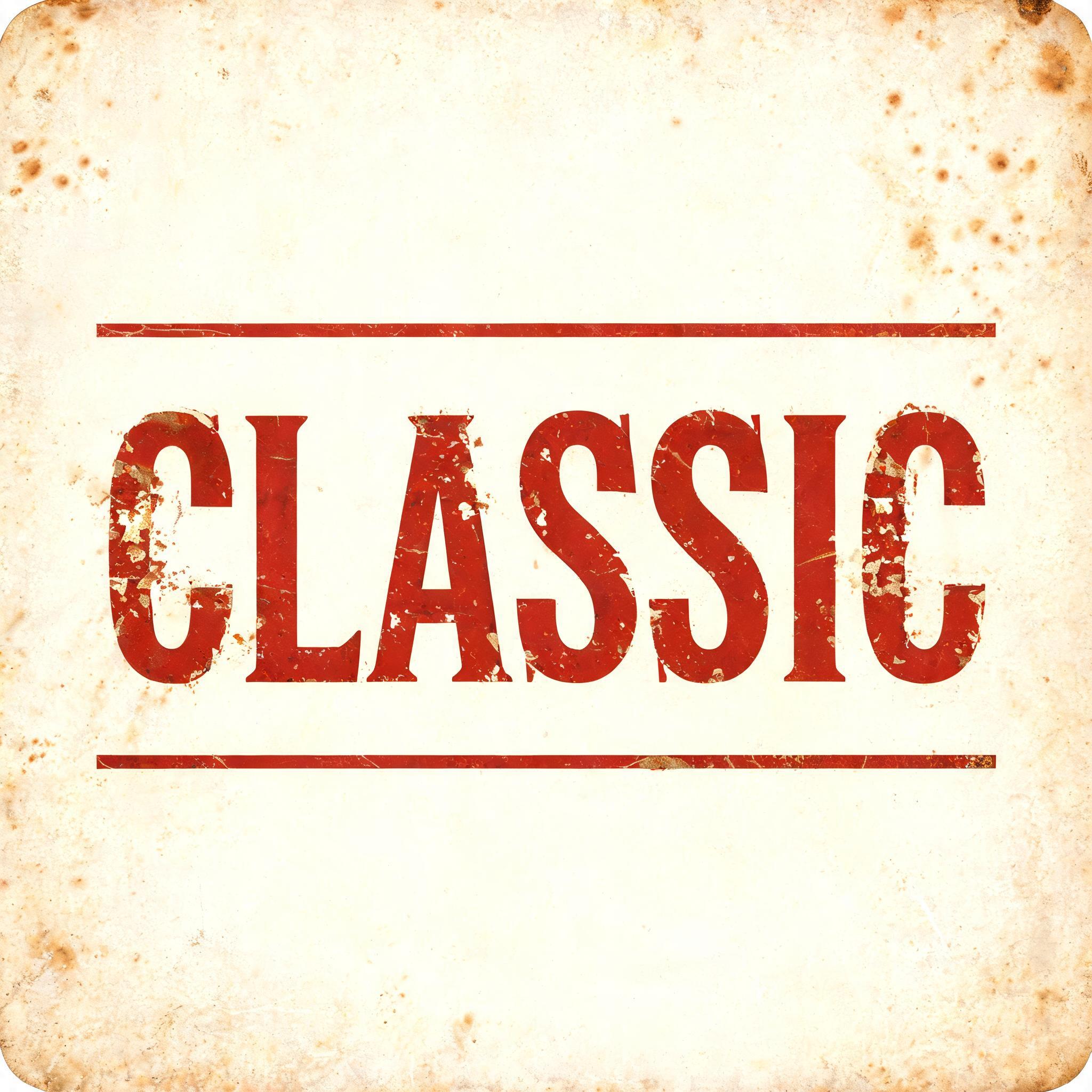 "CLASSIC" — Vintage | AI Text Effect Generator