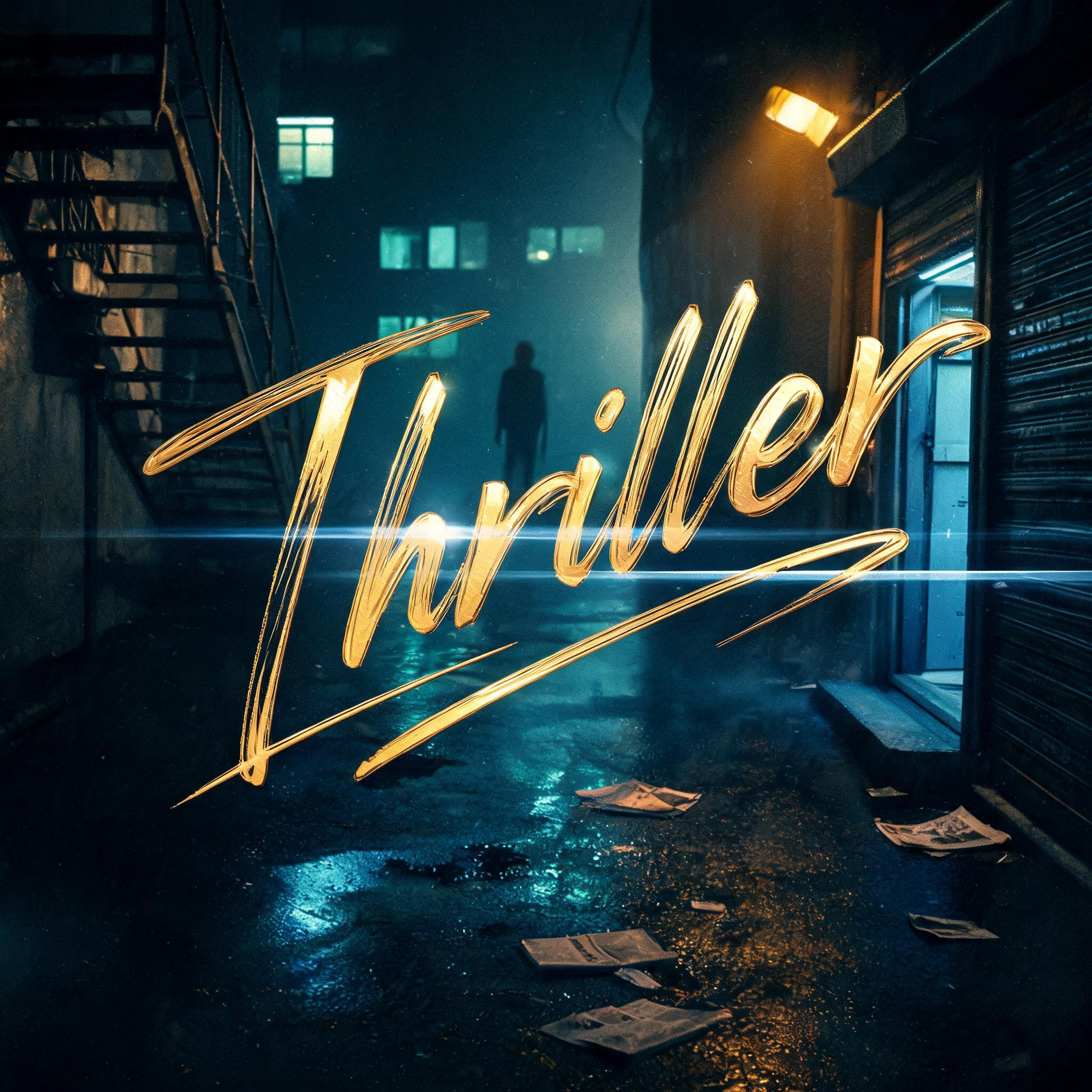 "Thriller" — Cinematic | AI Text Effect Generator