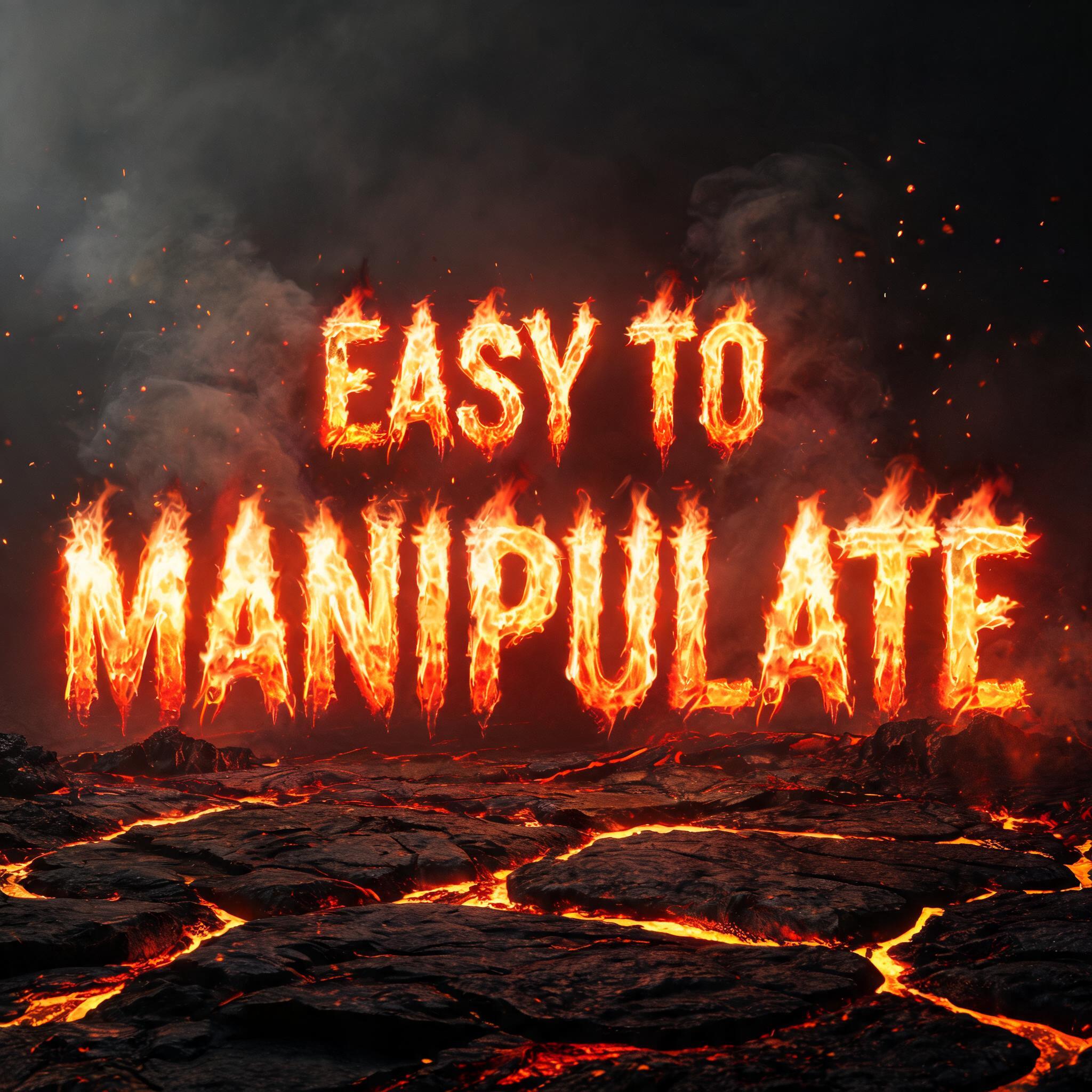 "EASY TO MANIPULATE" — Fire Smoke | AI Text Effect Generator