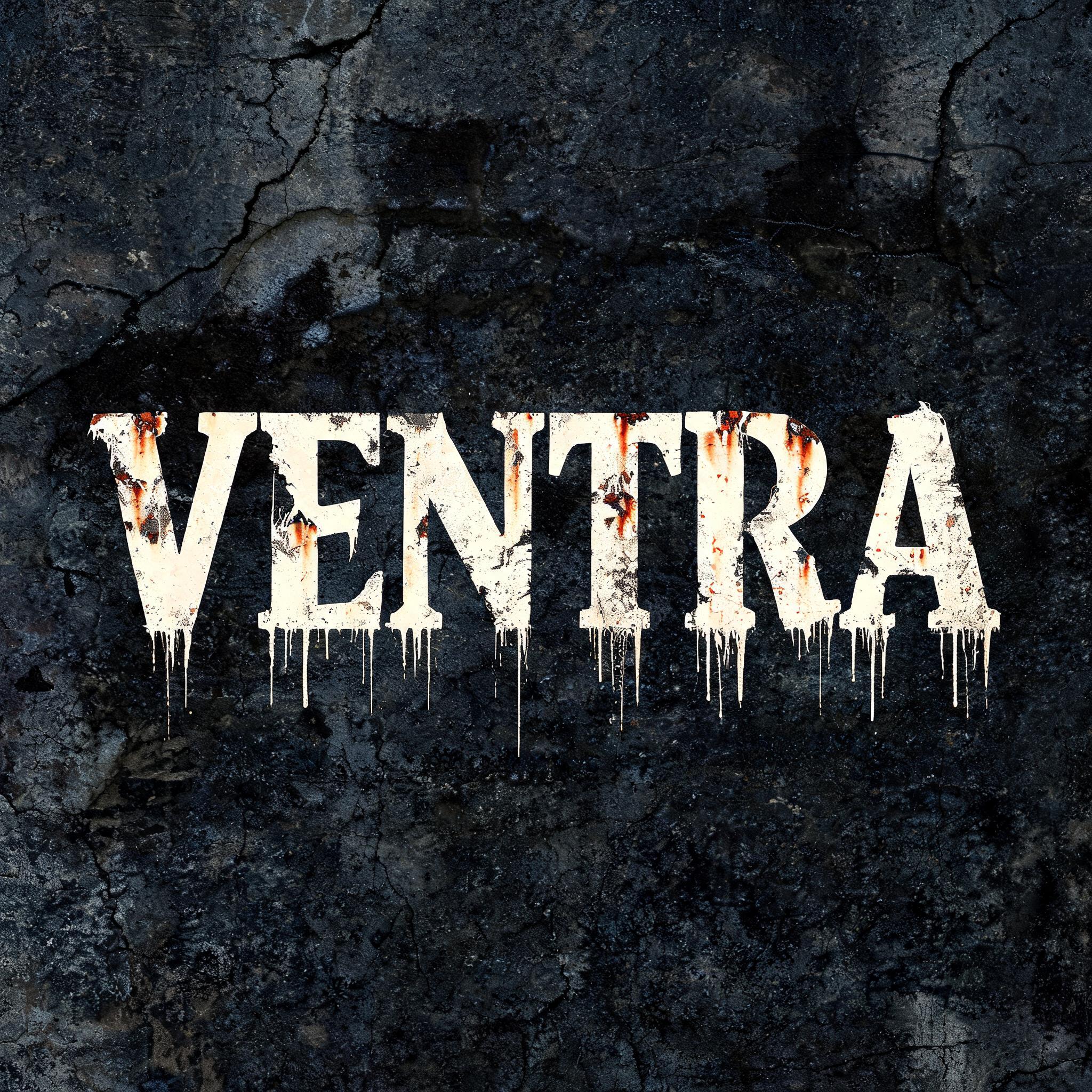 "Ventra" — Vintage | AI Text Effect Generator