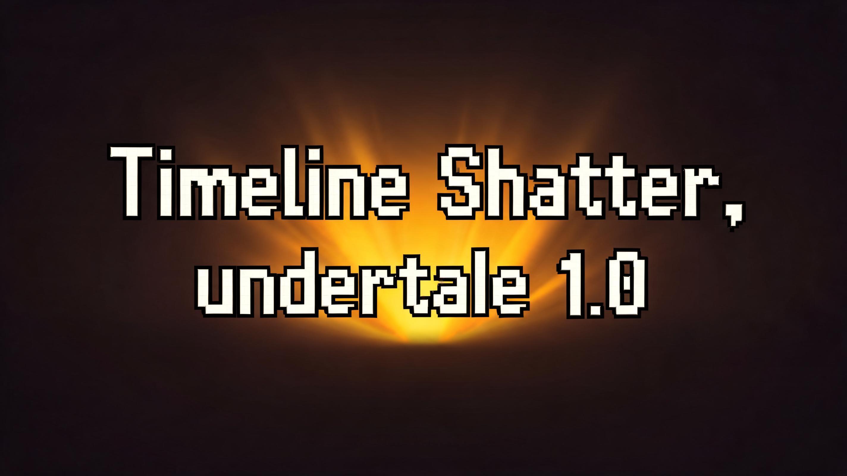 Timeline Shatter, undertale 1.0