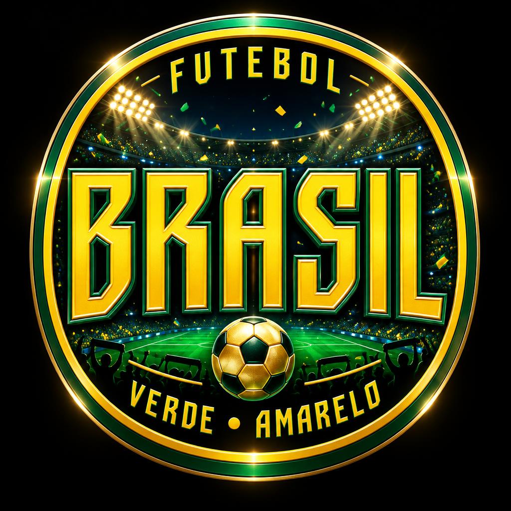 "BRASIL
FUTEBOL
VERDE • AMARELO" — Sports Football | AI Text Effect Generator