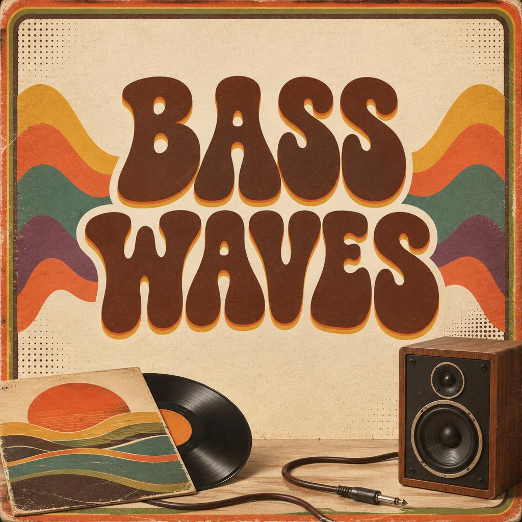 "BASS WAVES" —  | AI Text Effect Generator